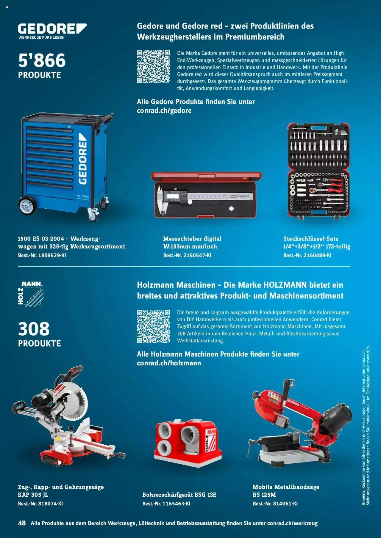 Conrad - Sortimentsoffensive 2022 von 30. August bis 31. Dezember 2023 - Prospekt seite 49