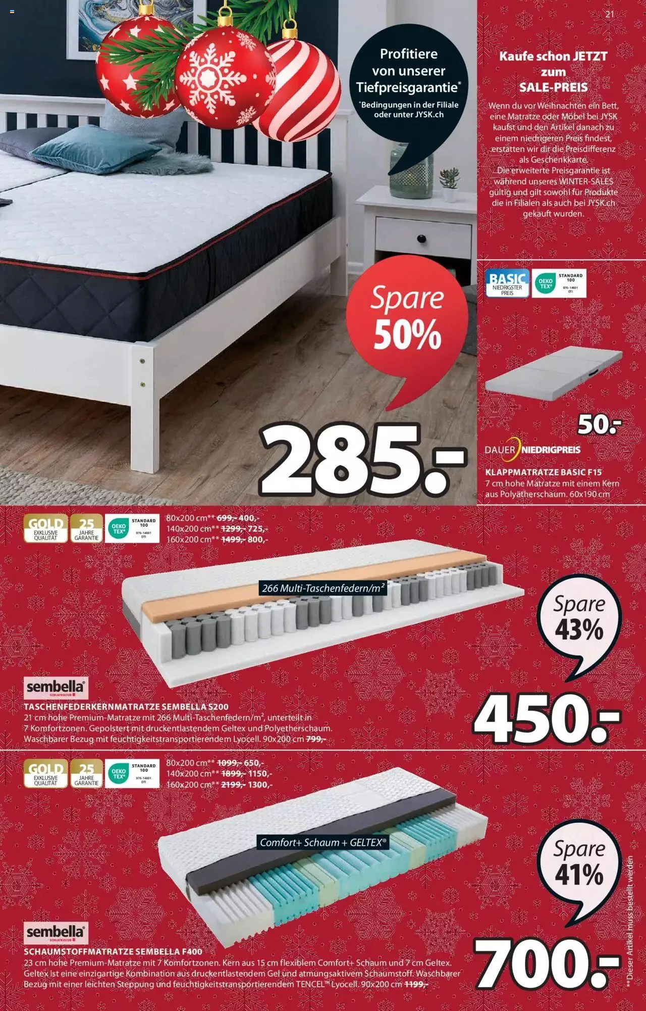 JYSK Aktionen von 28. November bis 4. Dezember 2023 - Prospekt seite 22