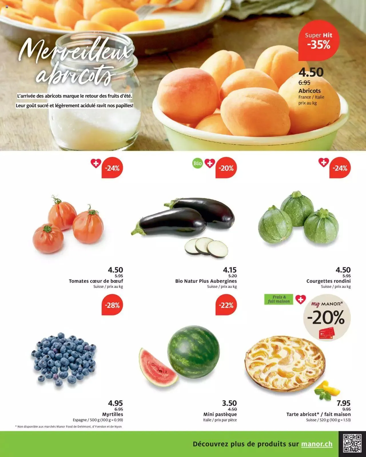 Manor - Offerte della settimana von 18. Juni bis 24. Juni 2024 - Prospekt seite  6
