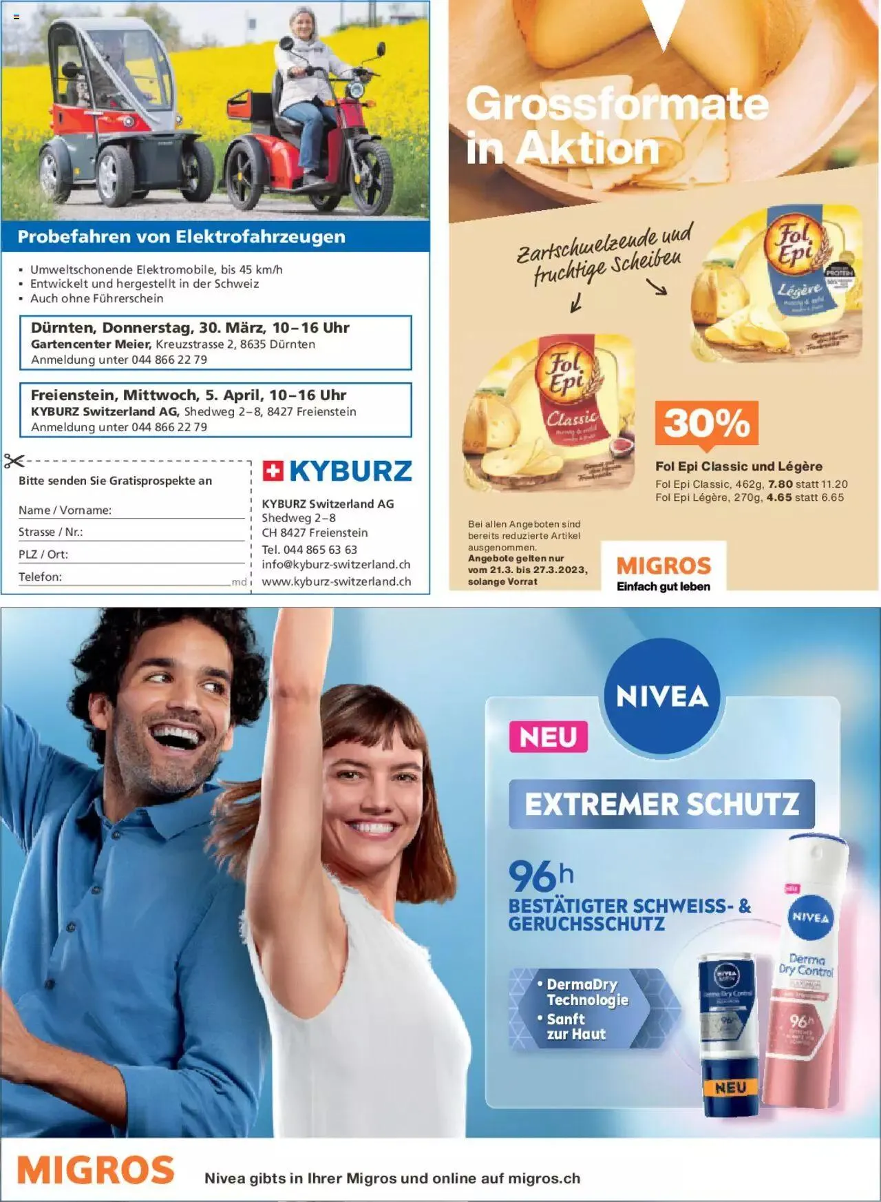 Migros - Magazin von 20. März bis 31. Dezember 2023 - Prospekt seite  42