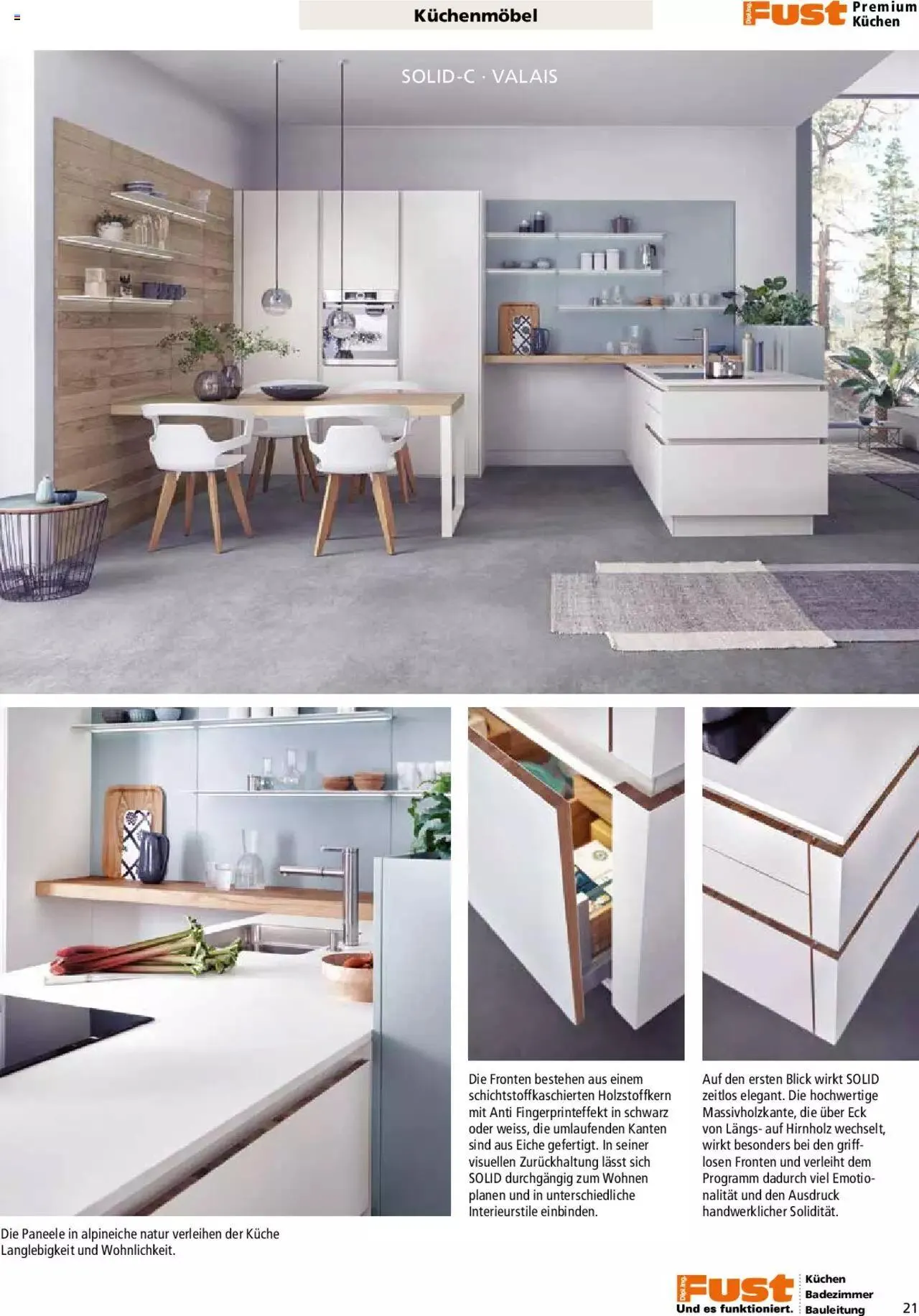 Fust - Küchenmagazin - Riesenauswahl von 22. Februar bis 31. Dezember 2023 - Prospekt seite 21