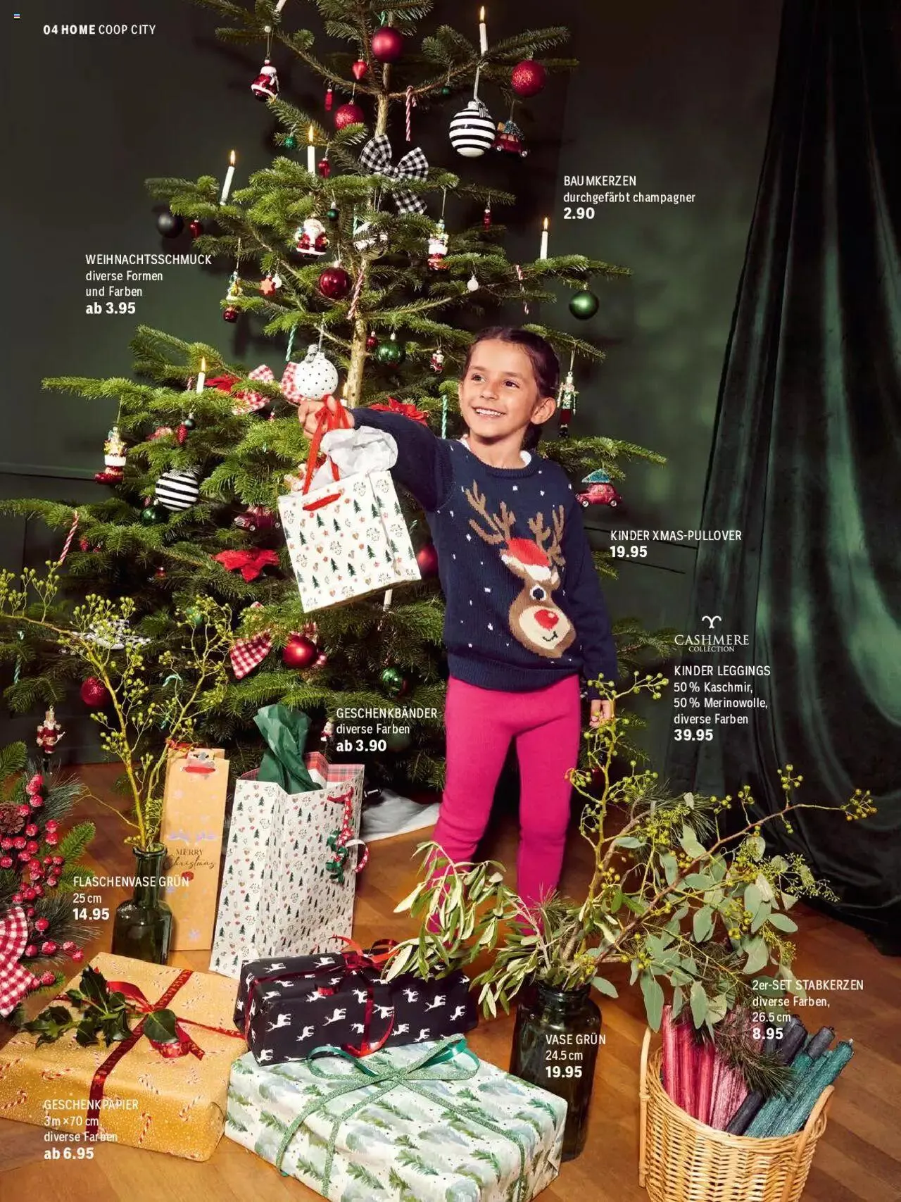 Coop City Aktionen Weihnachten von 28. November bis 17. Dezember 2023 - Prospekt seite  4