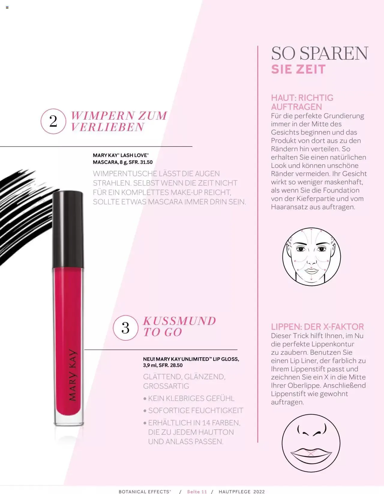 Mary Kay - Botanical Effects Hautpflege von 1. Februar bis 31. Dezember 2023 - Prospekt seite 11