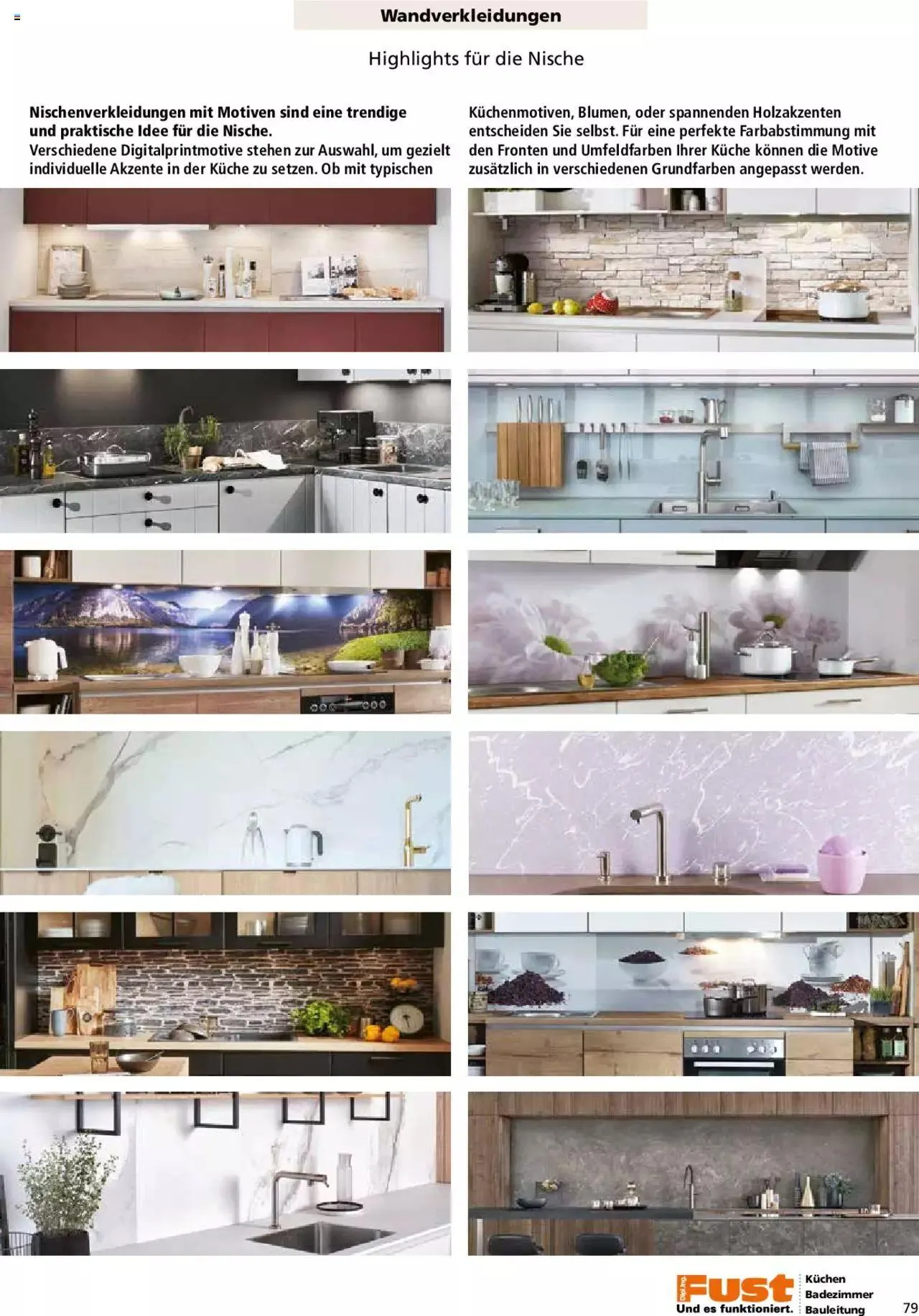 Fust - Küchenmagazin - Riesenauswahl von 22. Februar bis 31. Dezember 2023 - Prospekt seite 79