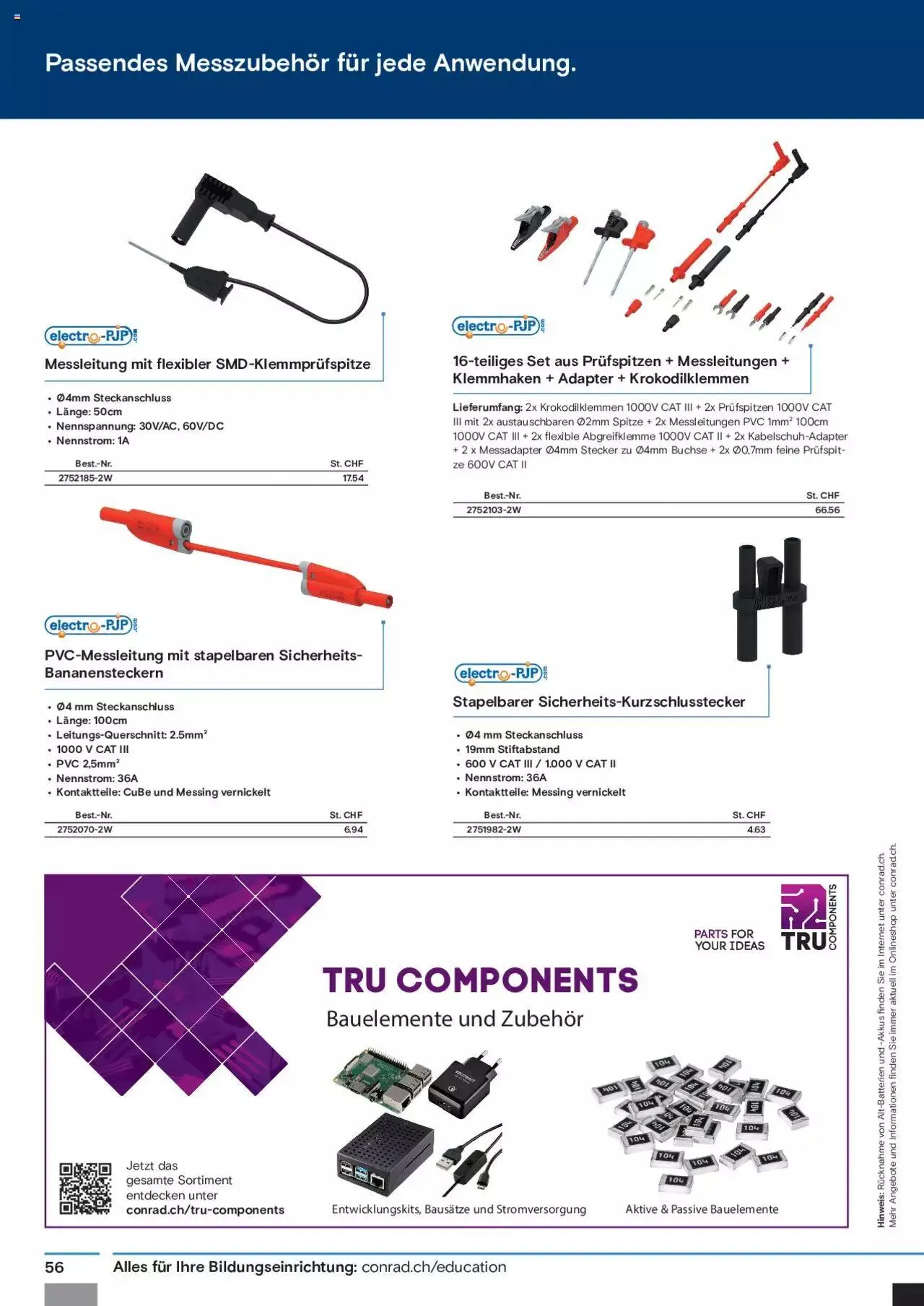 Conrad Aktionen Education von 17. Juni bis 9. Januar 2025 - Prospekt seite  58