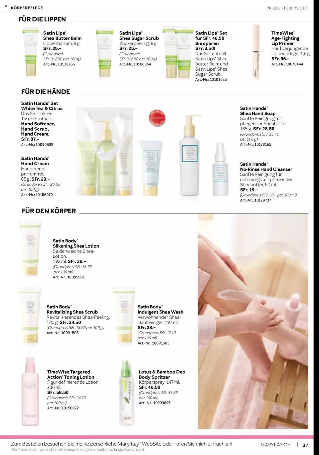 Mary Kay - Aktueller Prospekt von 17. Oktober bis 31. Dezember 2023 - Prospekt seite 37