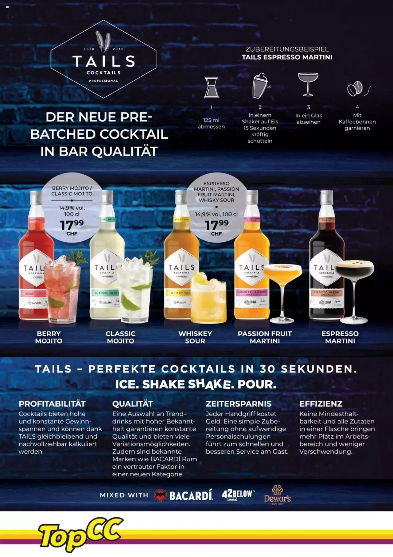 TopCC Aktionen Coctail Hits von 8. Mai bis 31. Dezember 2023 - Prospekt seite 3