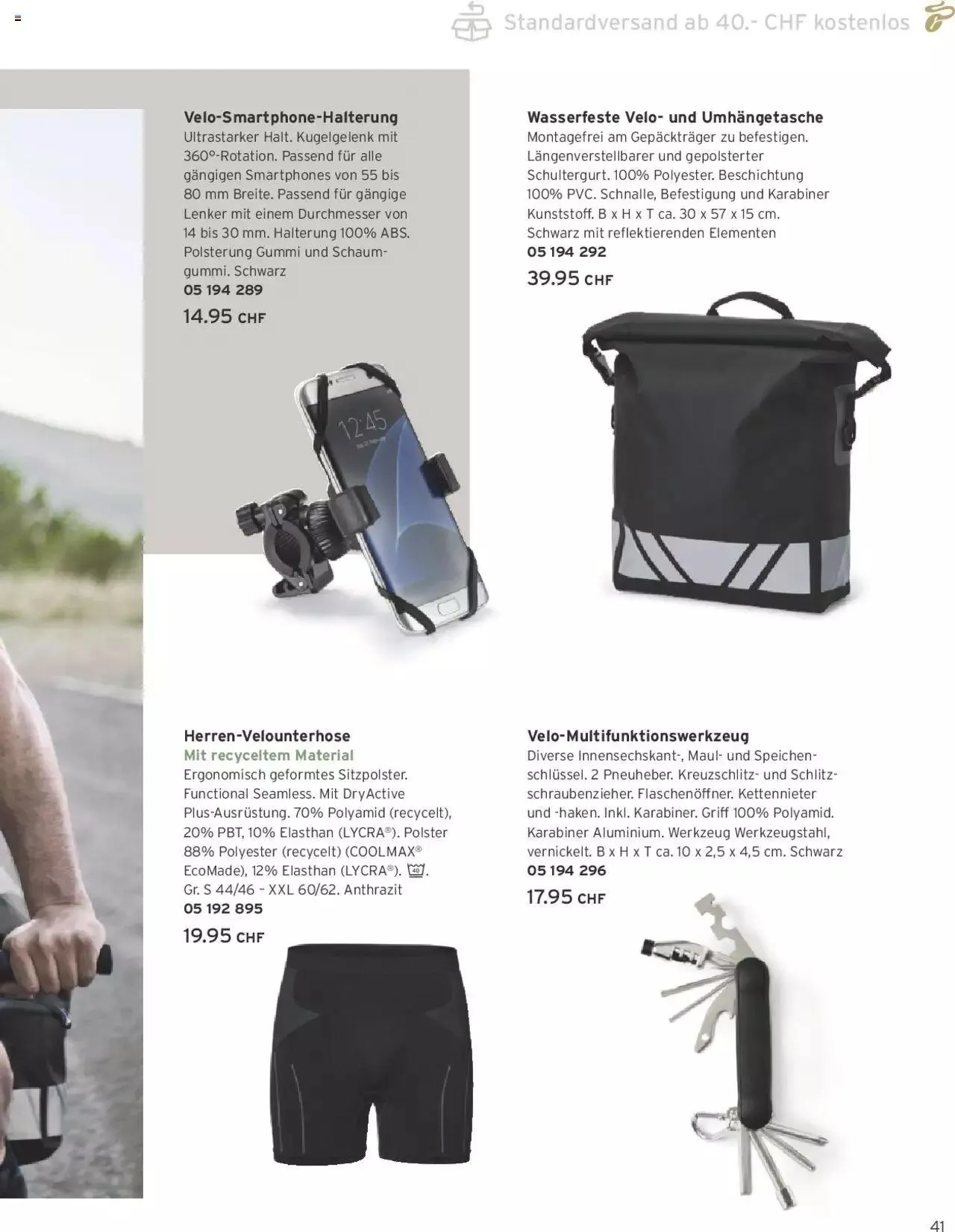 Tchibo Aktionen von 22. April bis 31. Dezember 2024 - Prospekt seite  41