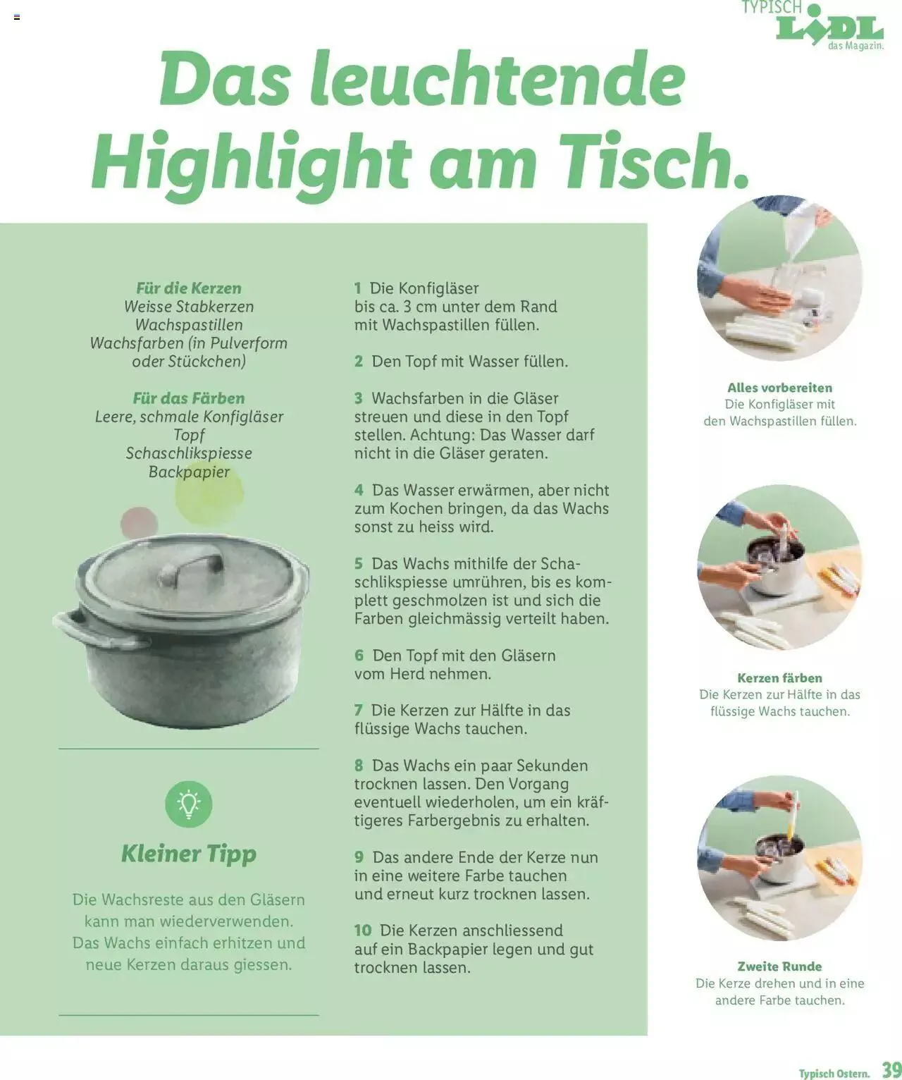 Lidl - Ostern von 2. März bis 31. Dezember 2023 - Prospekt seite 39