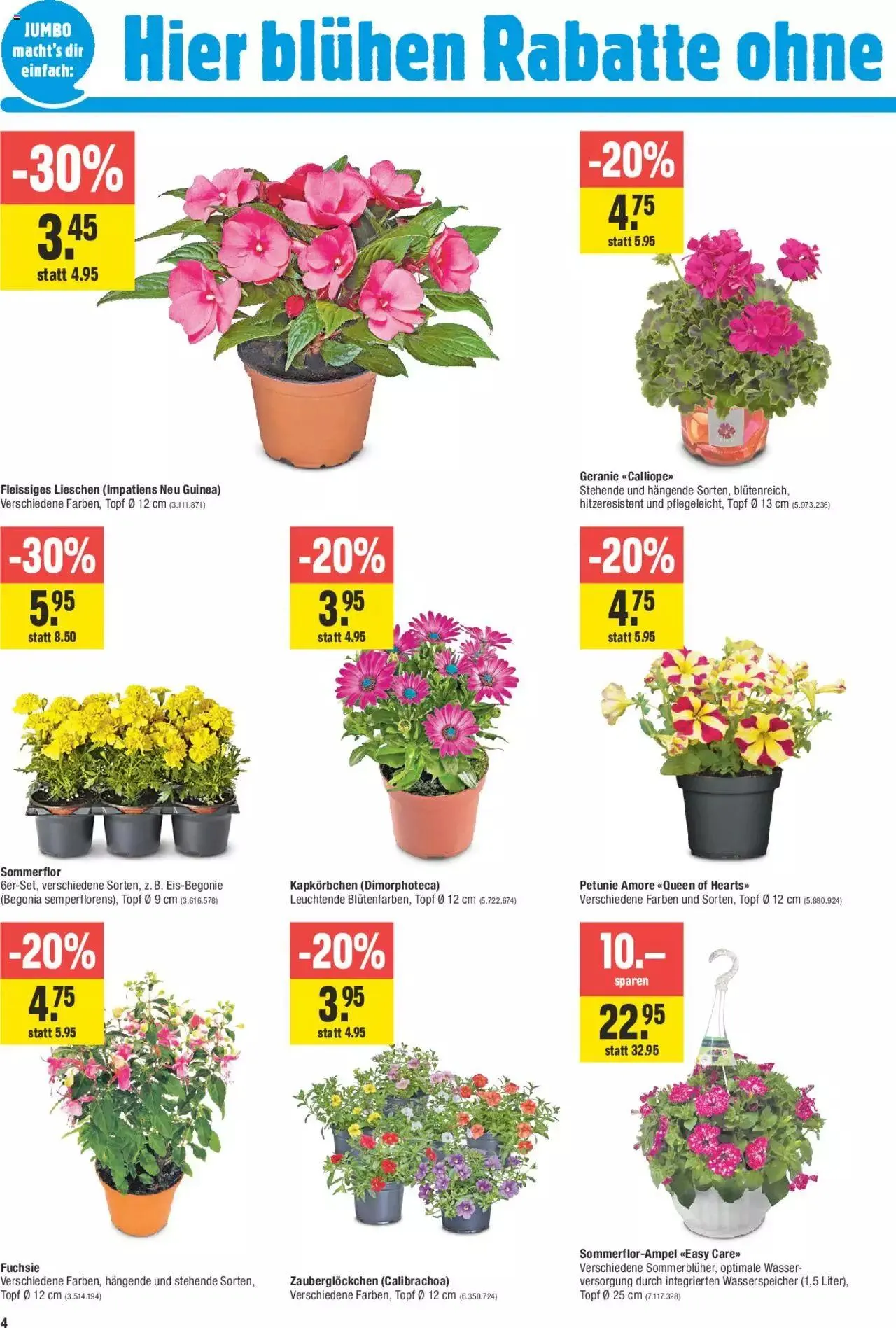 Jumbo Aktionen von 7. Mai bis 19. Mai 2024 - Prospekt seite  4