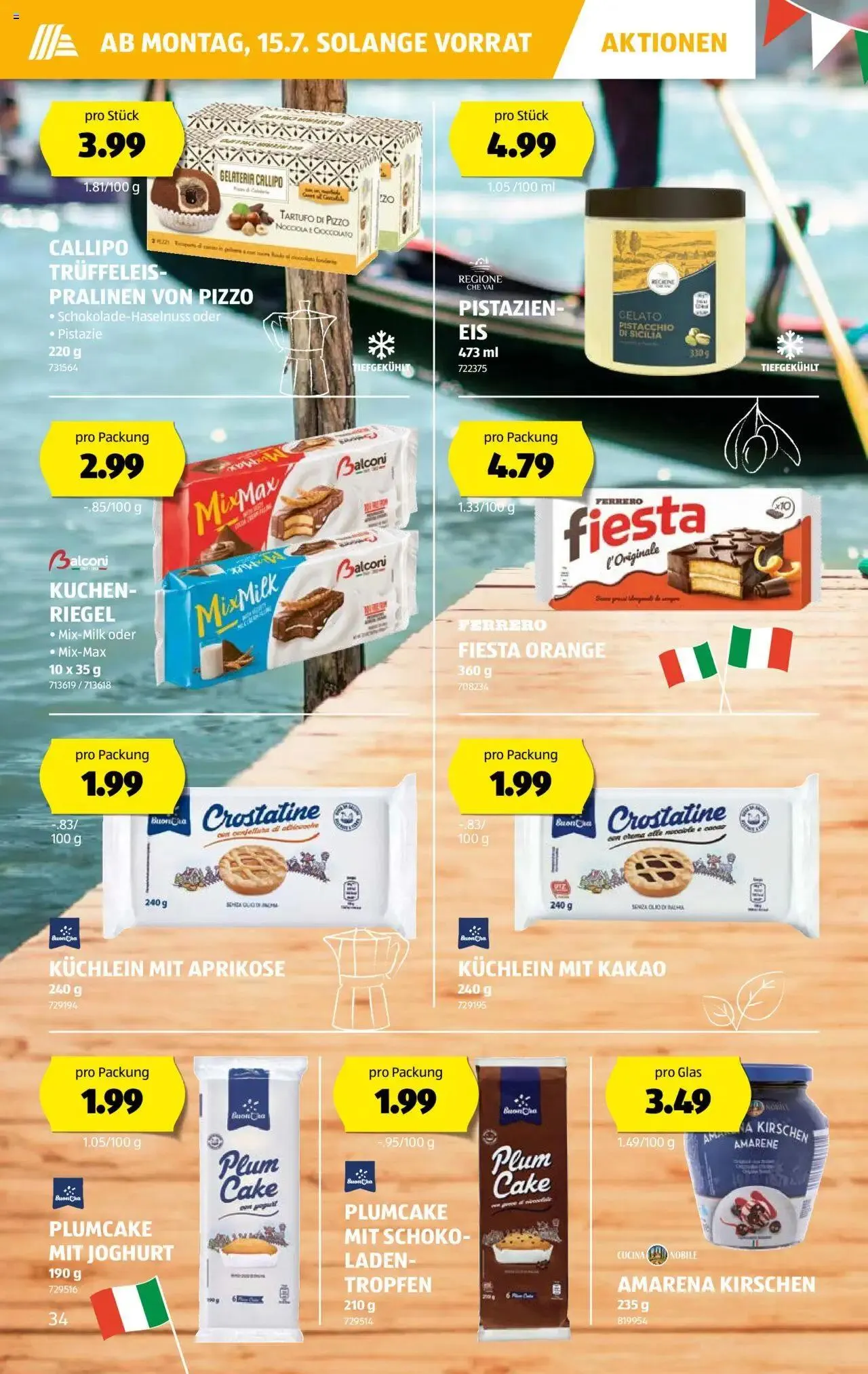 Aldi Aktionen von 11. Juli bis 17. Juli 2024 - Prospekt seite  34