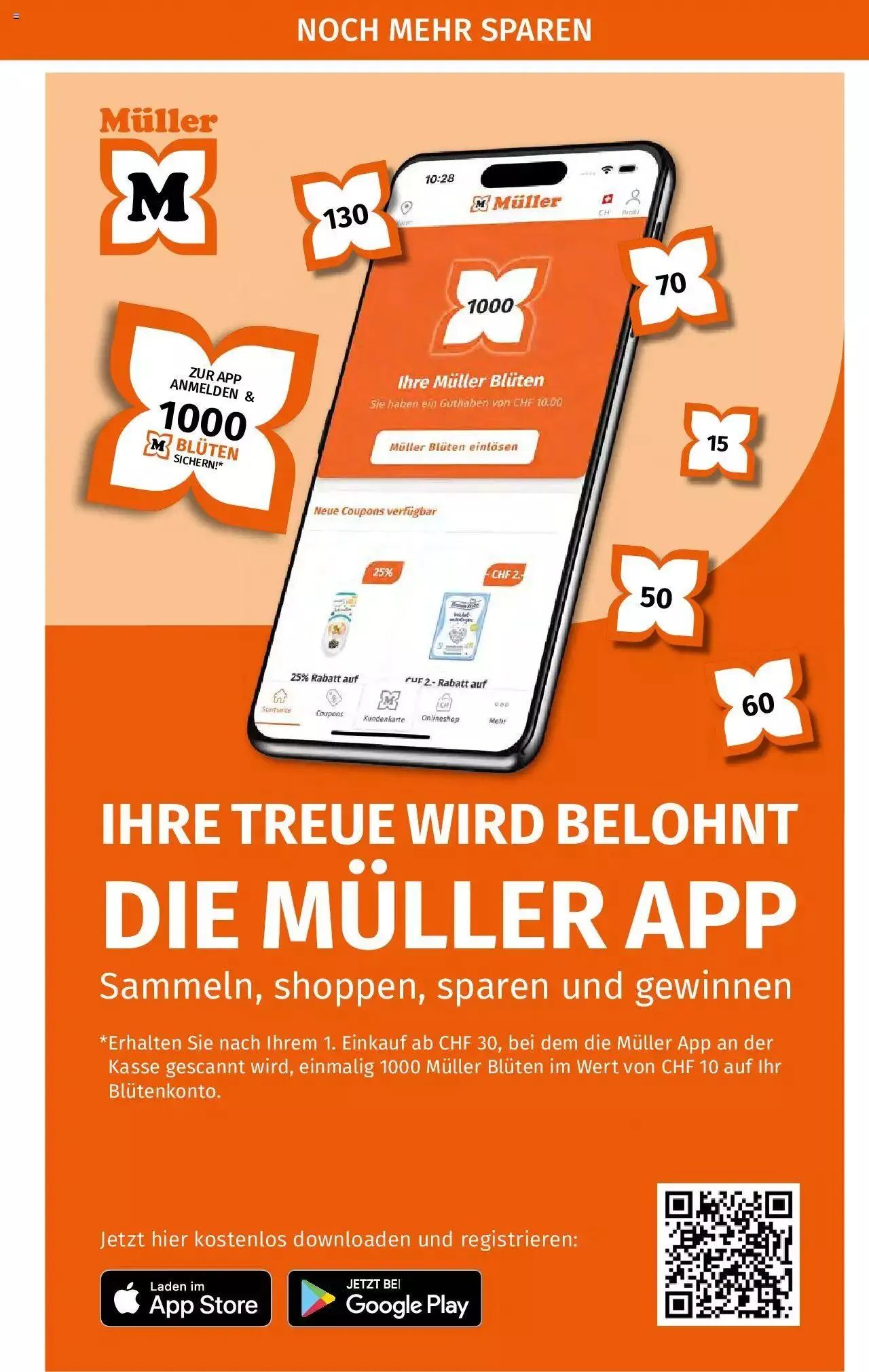 Müller Aktionen von 18. März bis 23. März 2024 - Prospekt seite  2