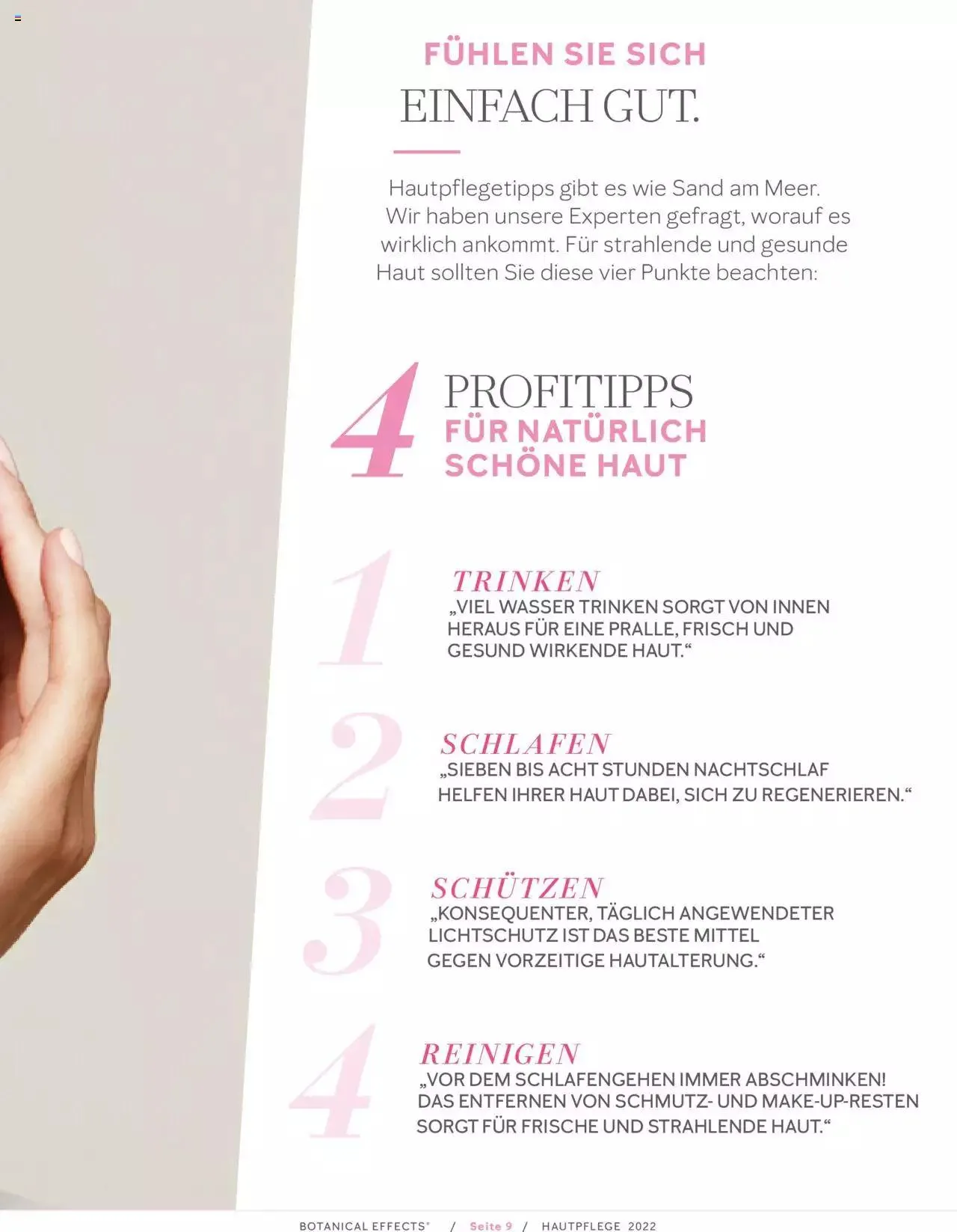 Mary Kay - Botanical Effects Hautpflege von 1. Februar bis 31. Dezember 2023 - Prospekt seite 9