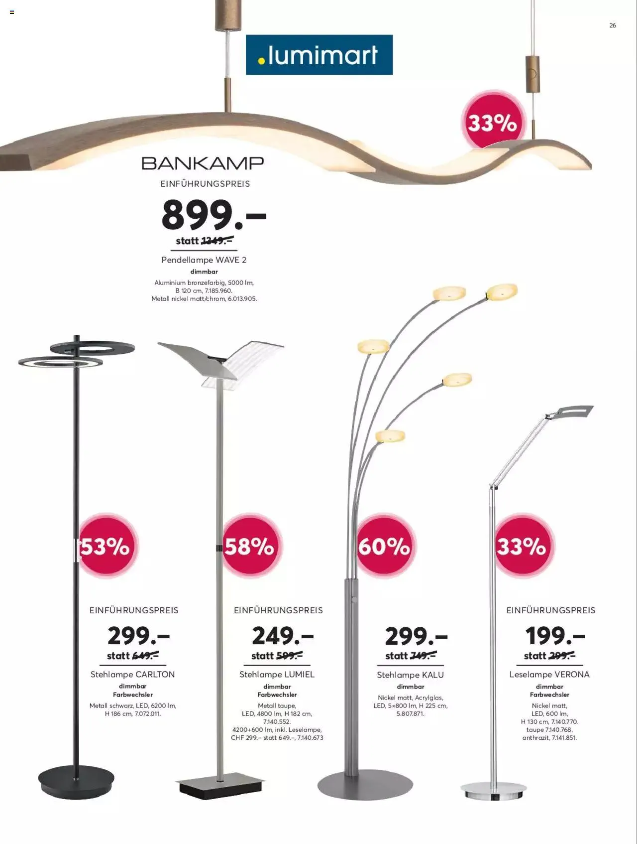 Lumimart Black Friday von 20. November bis 31. Dezember 2023 - Prospekt seite  4