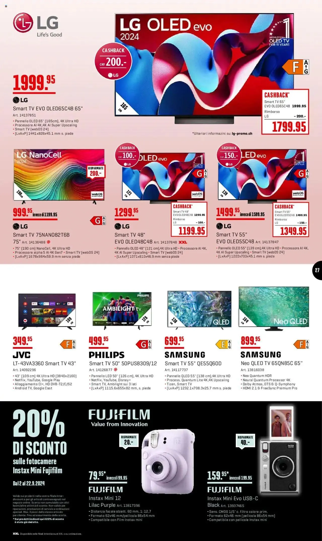 Interdiscount Prospetto - Mobile von 9. September bis 22. September 2024 - Prospekt seite  27