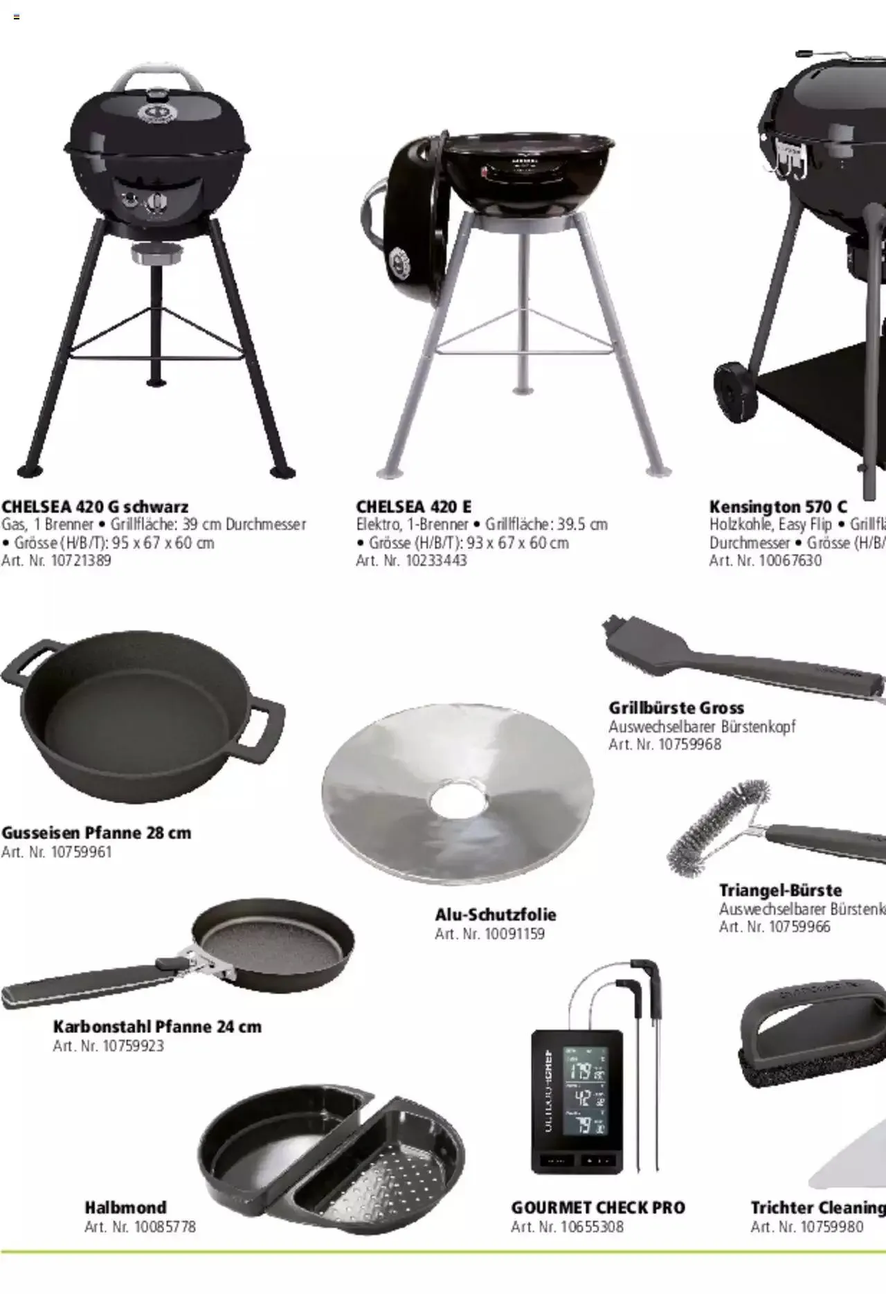 Fust Grill Zeit von 4. April bis 31. Dezember 2023 - Prospekt seite  25