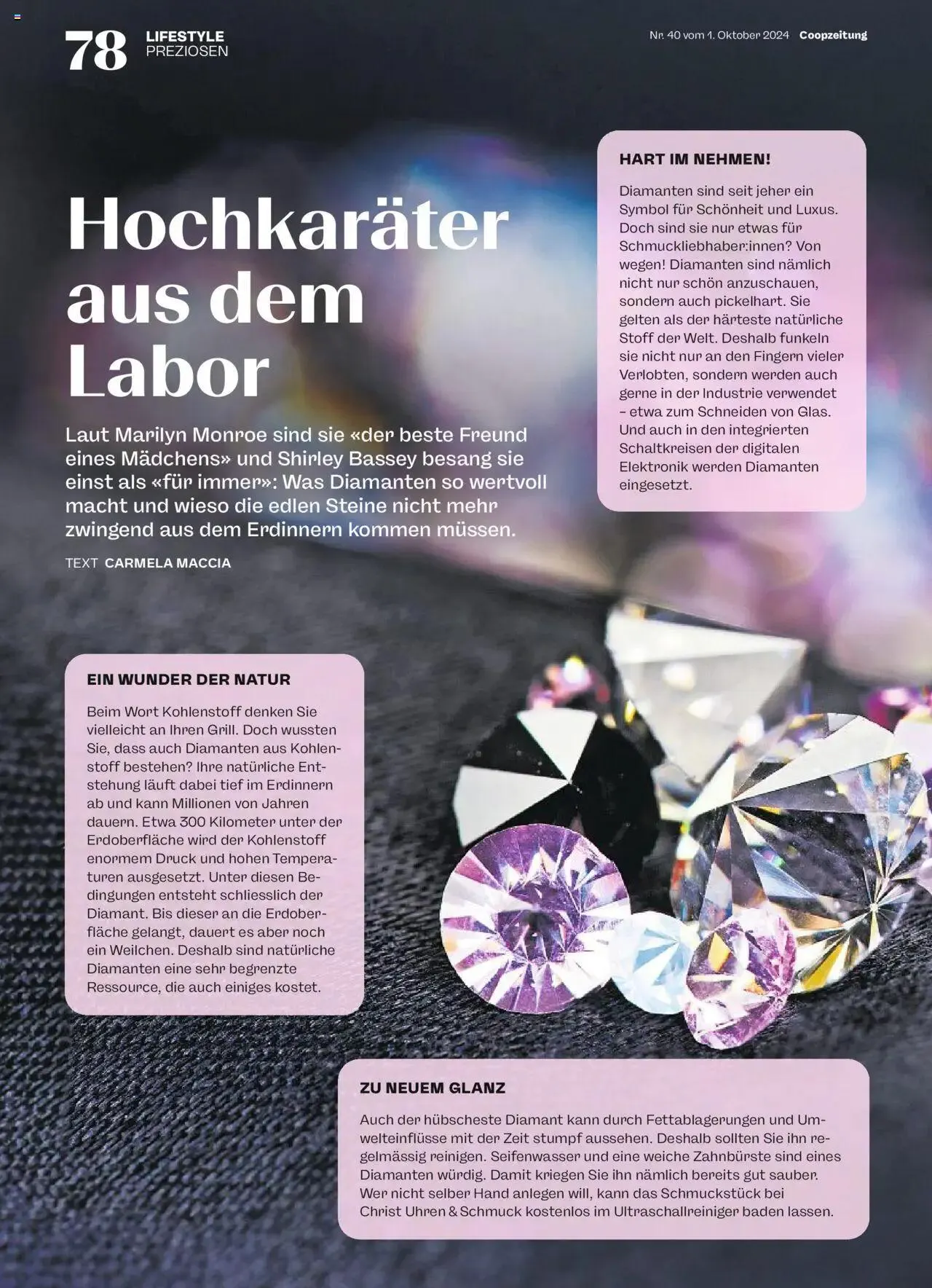 Coop - Magazin von 1. Oktober bis 7. Oktober 2024 - Prospekt seite  78