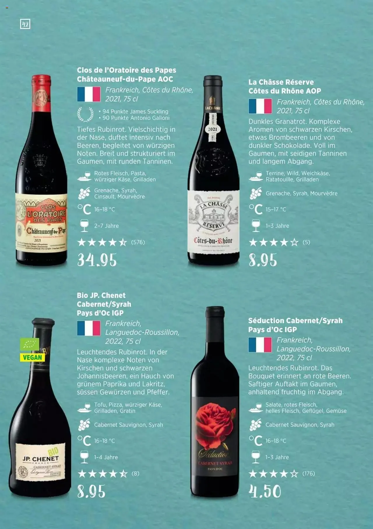 Denner Wine Guide 2023/2024 DE von 11. September bis 31. Dezember 2023 - Prospekt seite 41