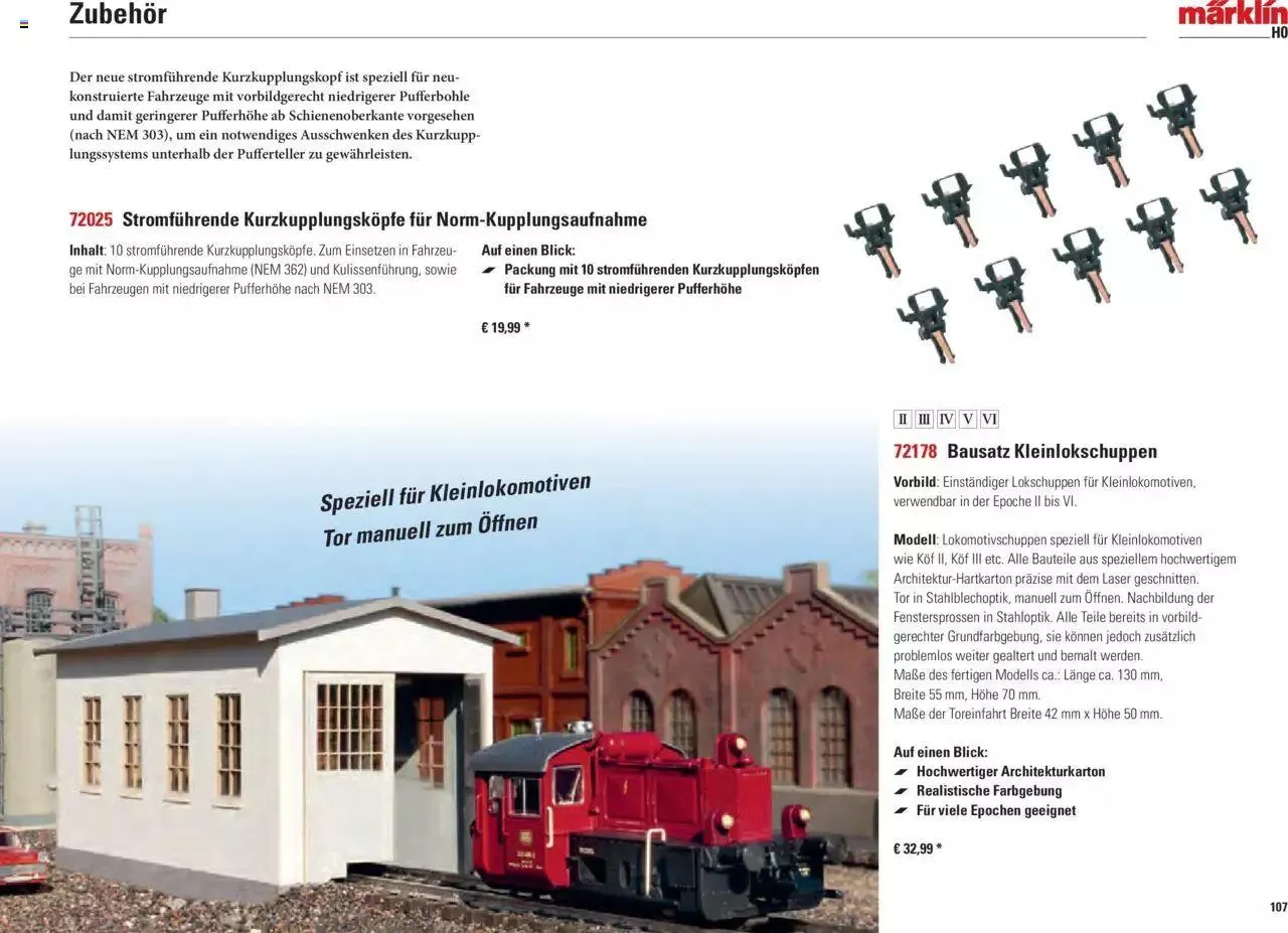 Conrad Märklin Neuheiten 2023 von 13. März bis 31. Dezember 2023 - Prospekt seite  109