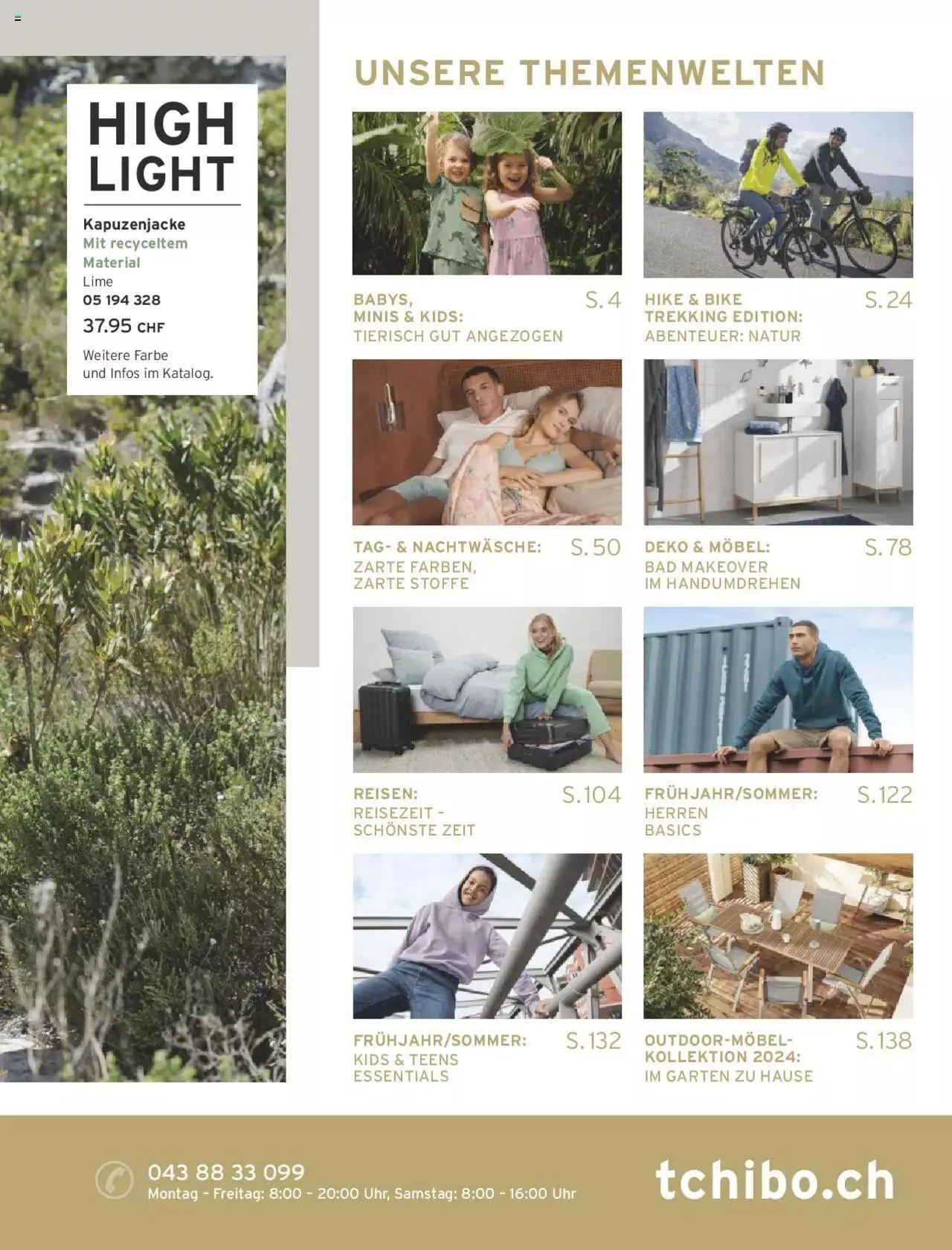 Tchibo Aktionen von 22. April bis 31. Dezember 2024 - Prospekt seite  3