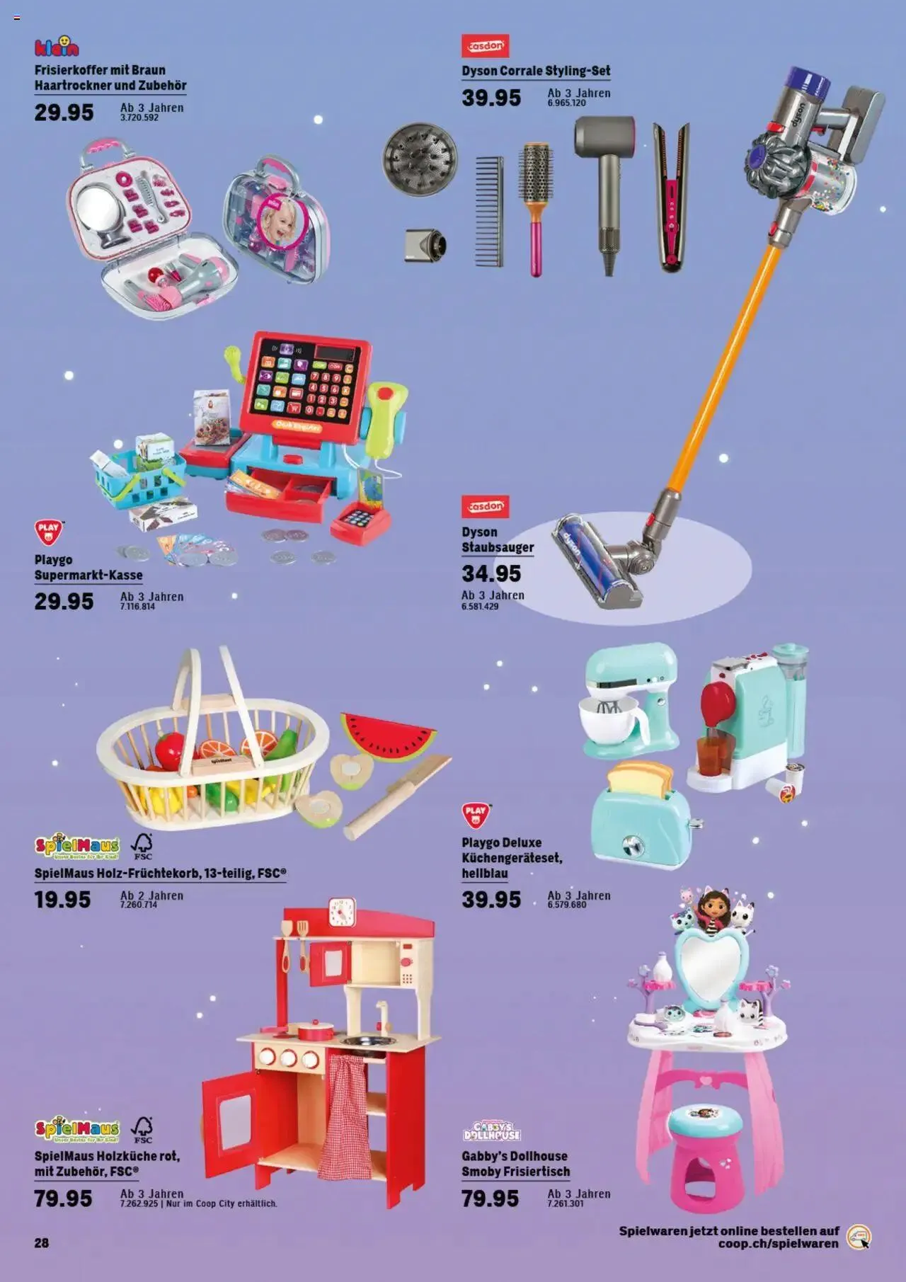 Coop City Aktionen Magische Geschenkideen von 14. Oktober bis 31. Dezember 2024 - Prospekt seite  30