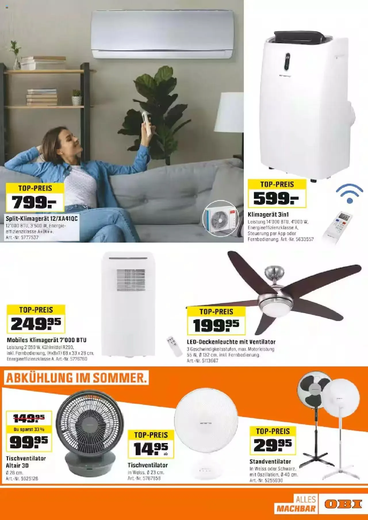 OBI Aktionen von 3. Juni bis 15. Juni 2024 - Prospekt seite 13