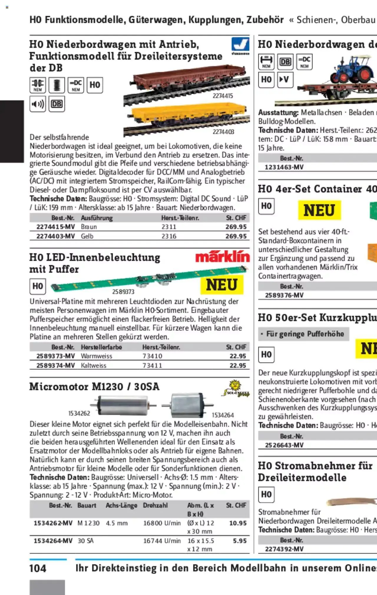 Conrad - Modellbahn Katalog 2022/23 von 5. September bis 31. Dezember 2023 - Prospekt seite  211
