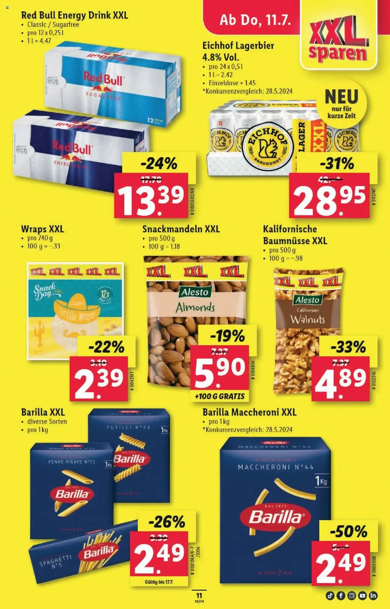 Lidl Aktionen von 11. Juli bis 17. Juli 2024 - Prospekt seite 11