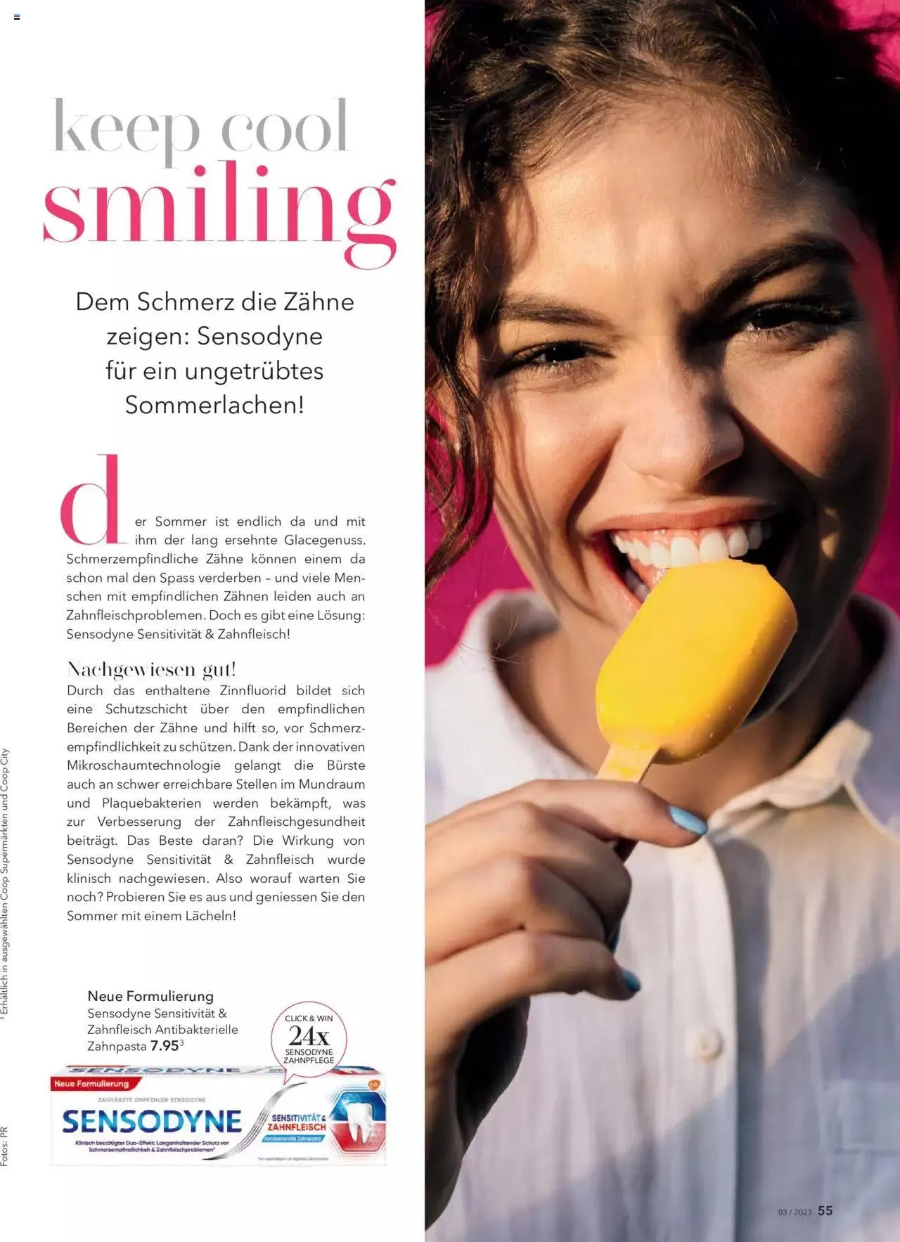 Coop City Aktionen von 13. Juni bis 31. Dezember 2023 - Prospekt seite 55