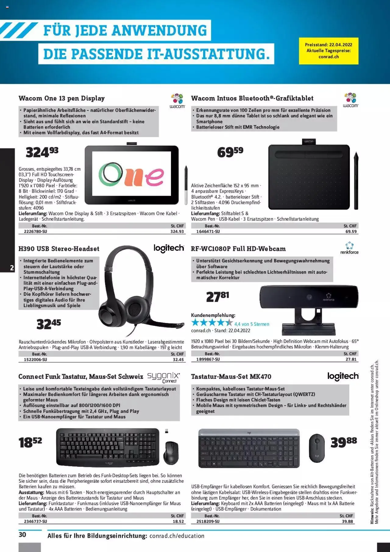 Conrad - Education 2022/23 von 5. Mai bis 31. Dezember 2023 - Prospekt seite  32