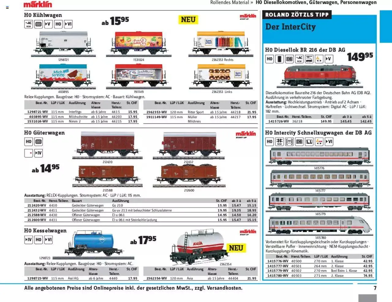 Conrad - Modellbahn 2021/22 von 1. Januar bis 31. Dezember 2023 - Prospekt seite 9