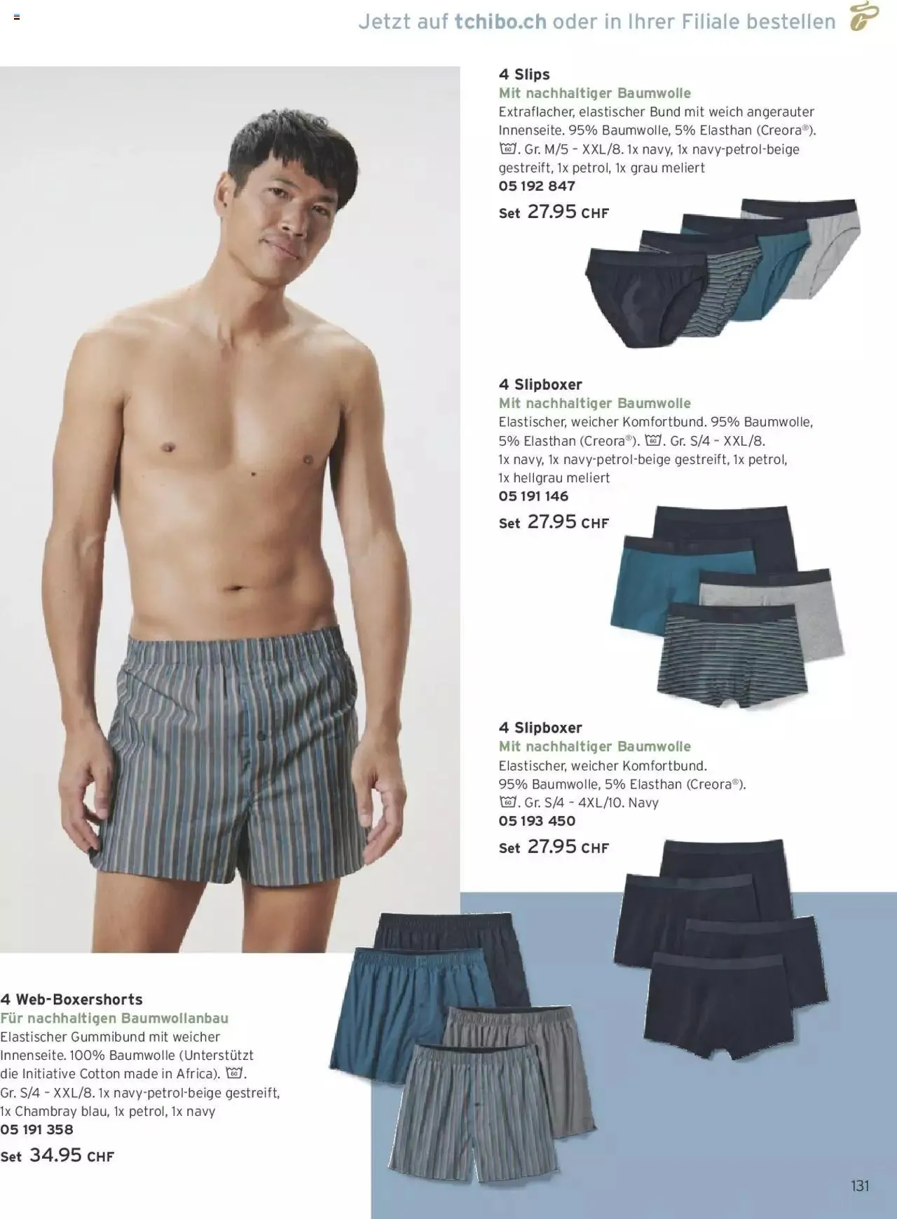 Tchibo Aktionen von 22. April bis 31. Dezember 2024 - Prospekt seite 131