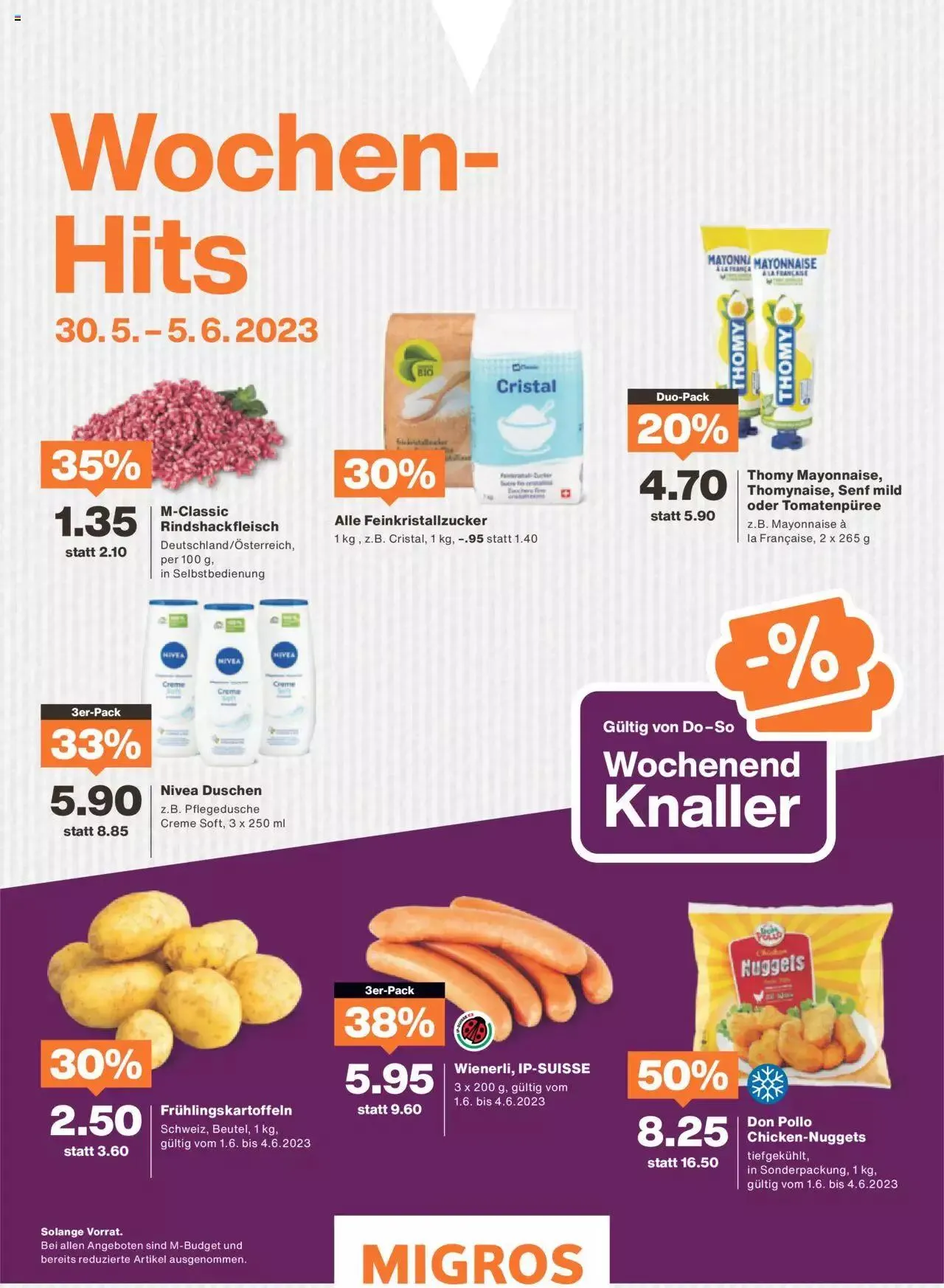 Migros Magazin von 30. Mai bis 31. Dezember 2023 - Prospekt seite 56