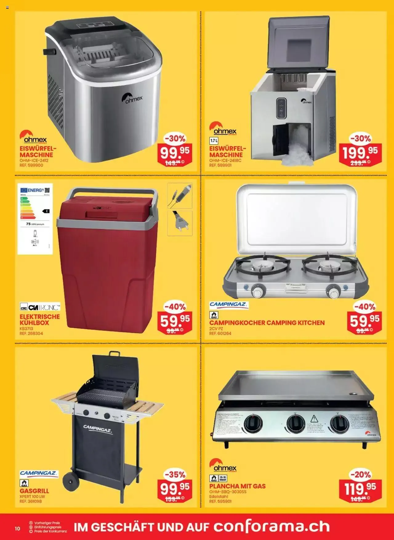 Conforama Katalog von 2. Juli bis 8. Juli 2024 - Prospekt seite  10