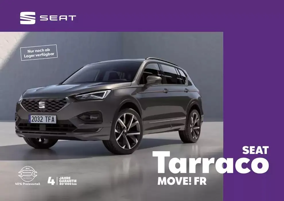 SEAT Tarraco MOVE! FR von 28. Oktober bis 11. November 2024 - Prospekt seite  1