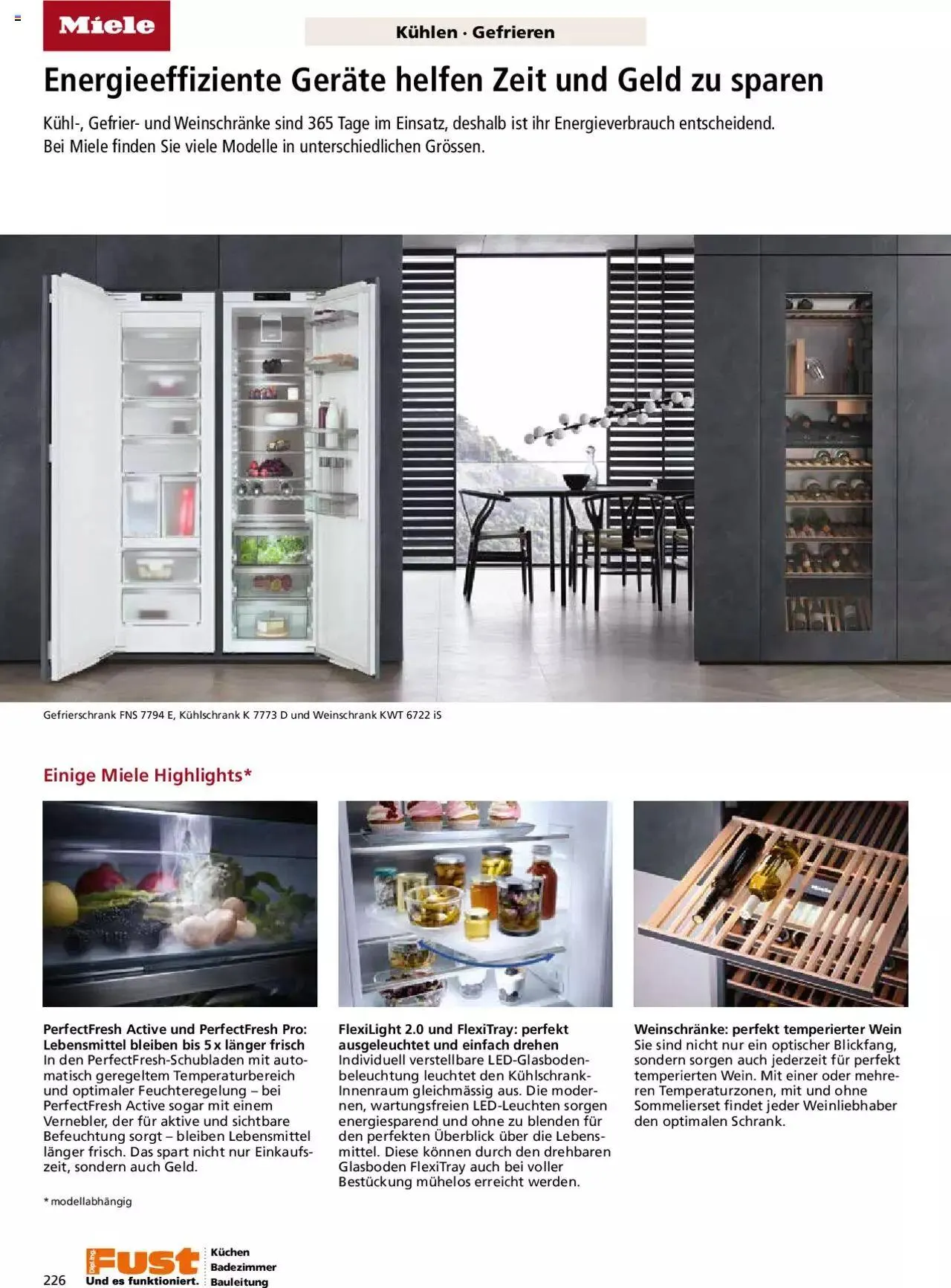Fust - Küchenmagazin - Riesenauswahl von 22. Februar bis 31. Dezember 2023 - Prospekt seite 226
