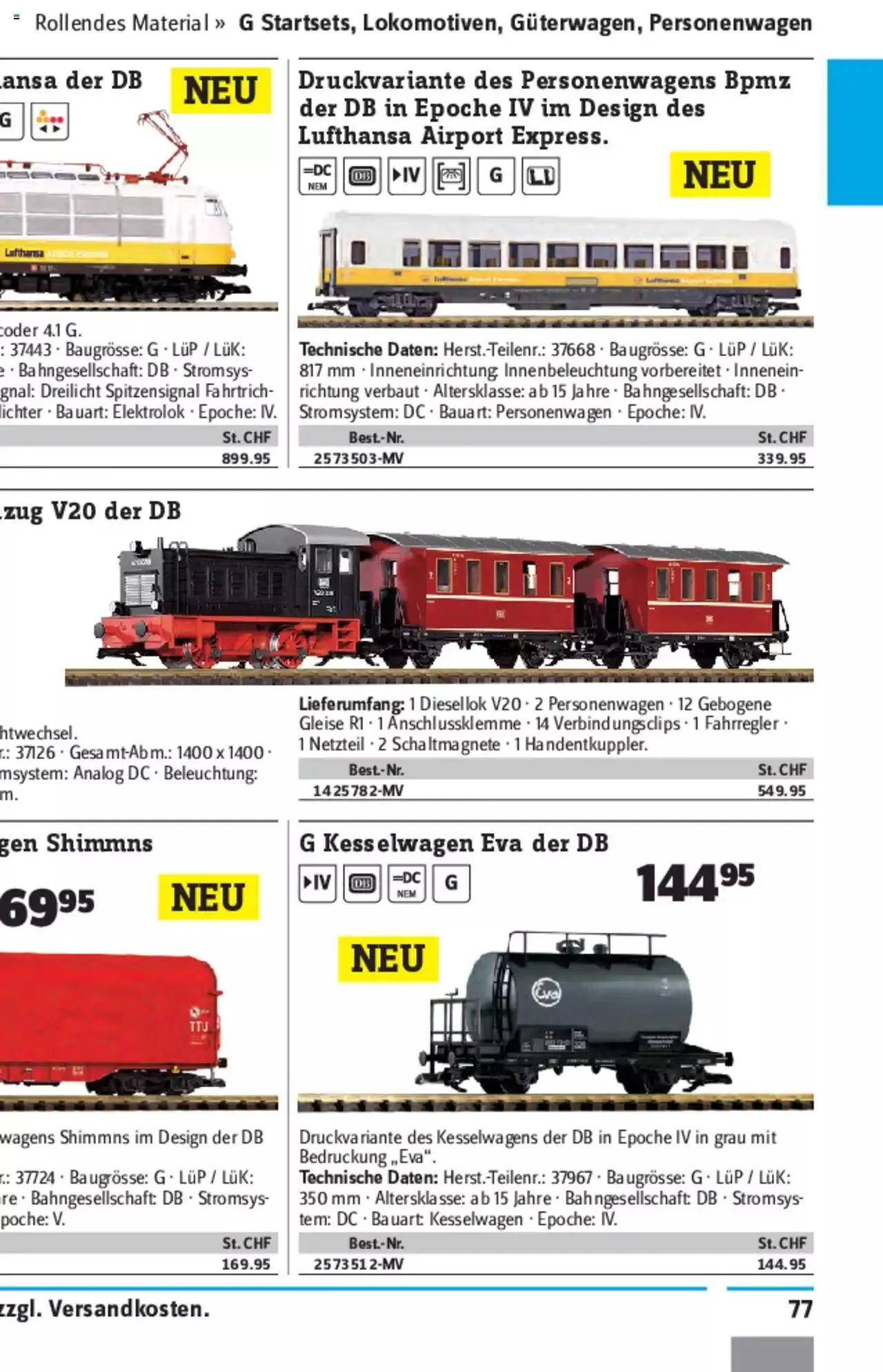 Conrad - Modellbahn Katalog 2022/23 von 5. September bis 31. Dezember 2023 - Prospekt seite  158