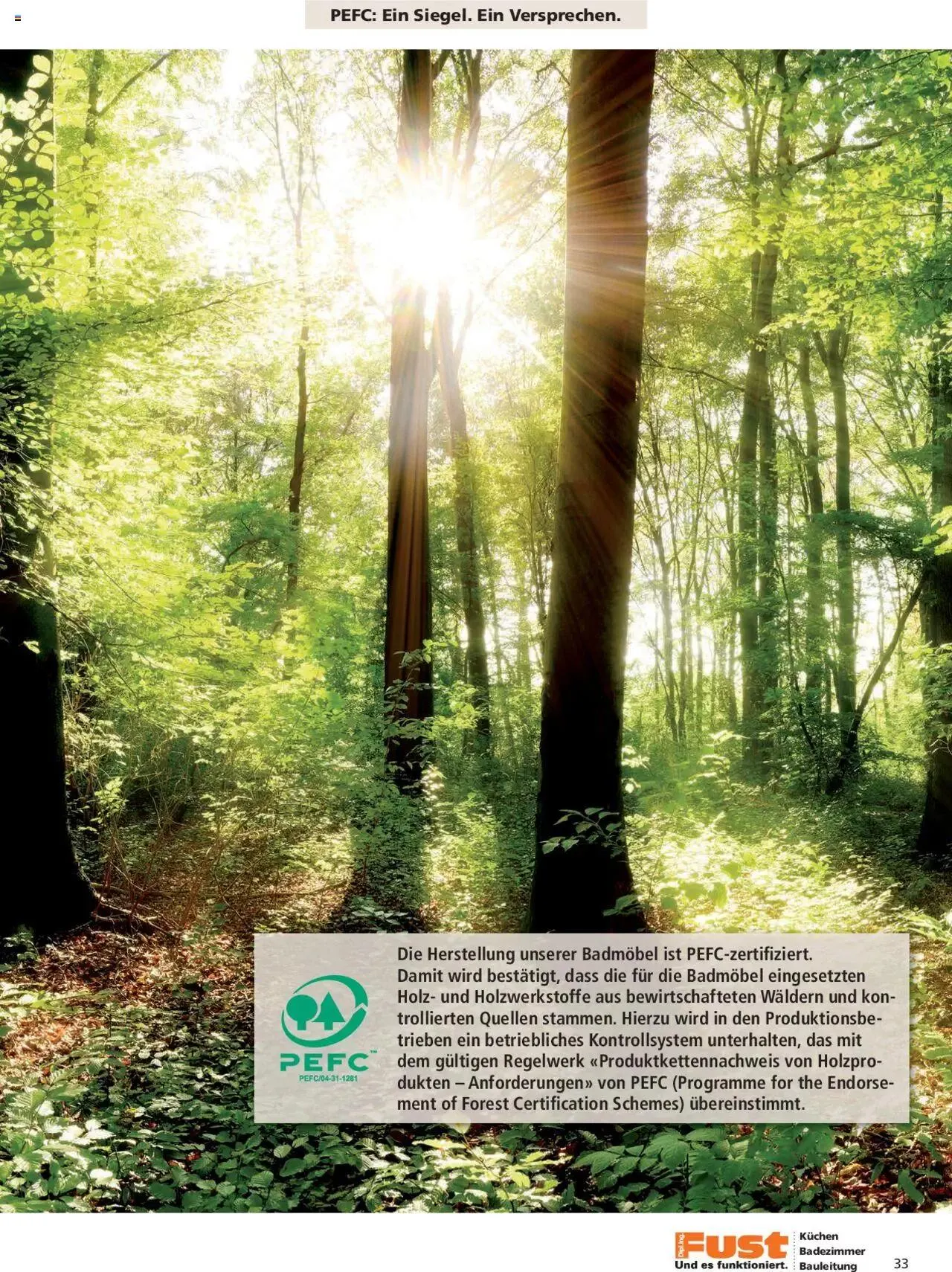 Fust Aktionen Badezimmermagazin von 17. April bis 31. Dezember 2024 - Prospekt seite  33