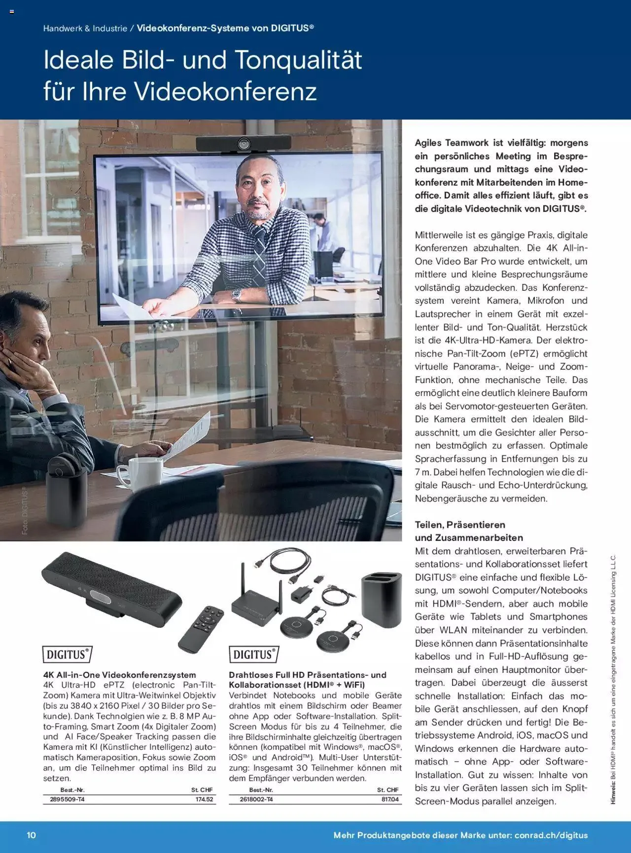 Conrad Aktionen von 16. Oktober bis 31. Dezember 2023 - Prospekt seite  10