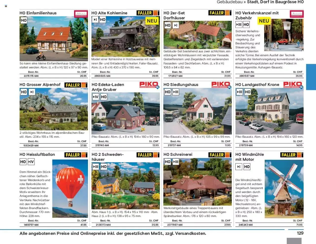 Conrad Modellbahn Katalog 2023/24 von 5. September bis 31. Dezember 2023 - Prospekt seite  131