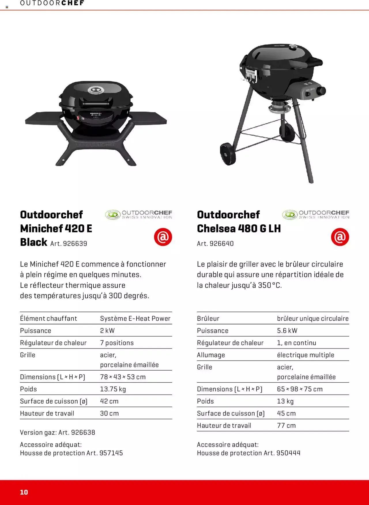 Interdiscount Prospectus Grill von 13. März bis 31. Dezember 2023 - Prospekt seite 10