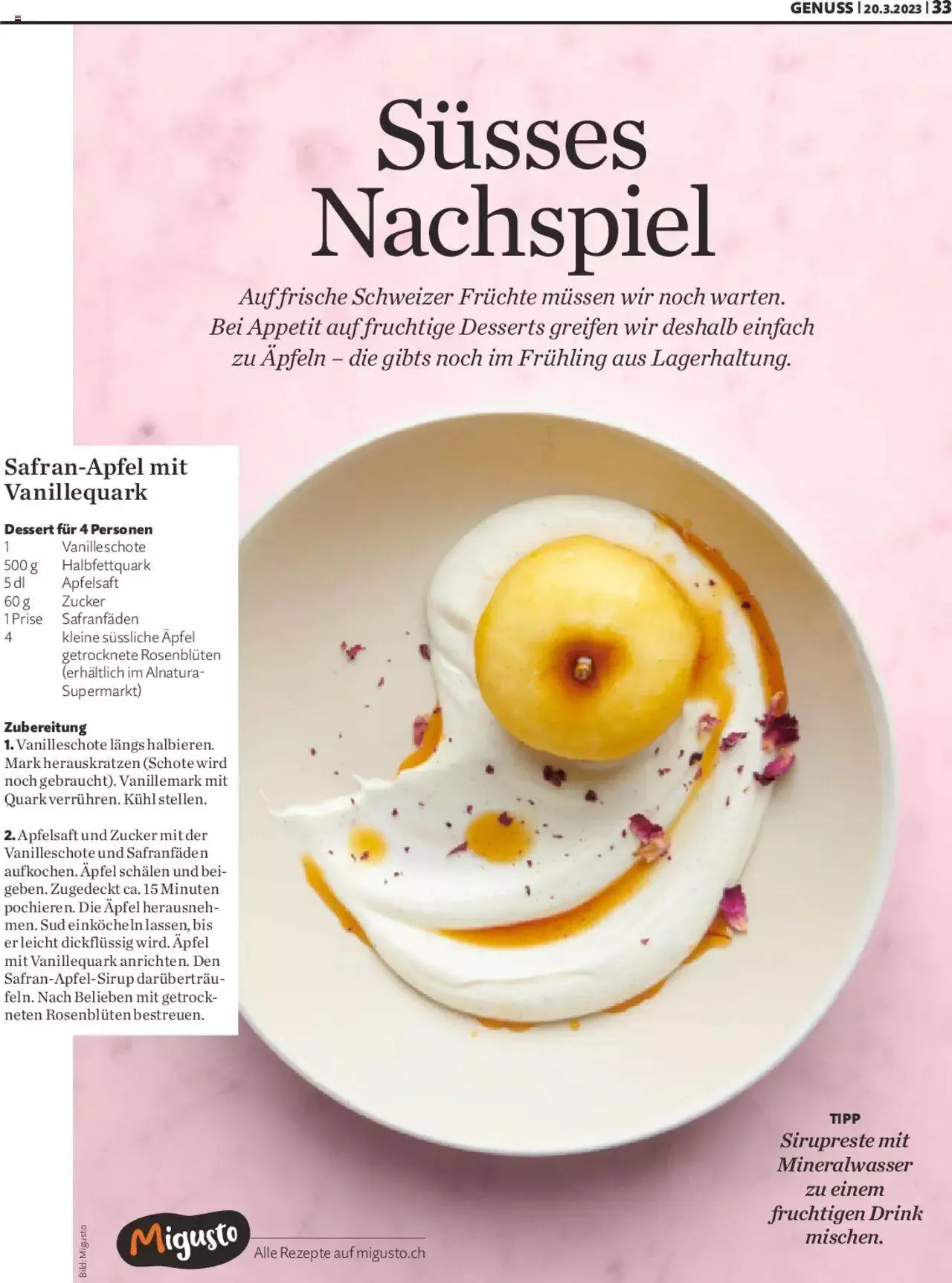 Migros - Magazin von 20. März bis 31. Dezember 2023 - Prospekt seite  33