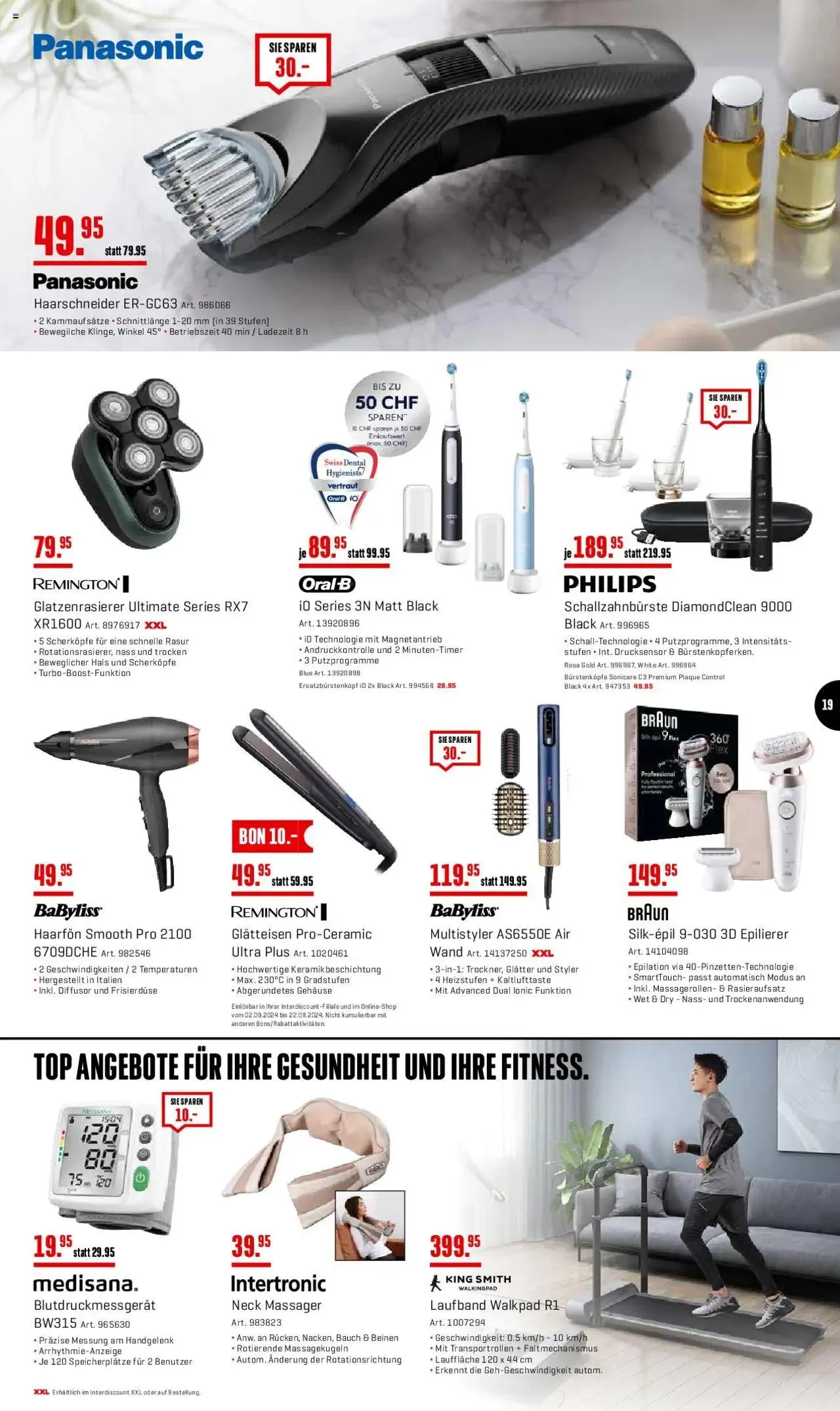 Interdiscount Mobile Prospekt von 9. September bis 22. September 2024 - Prospekt seite  19