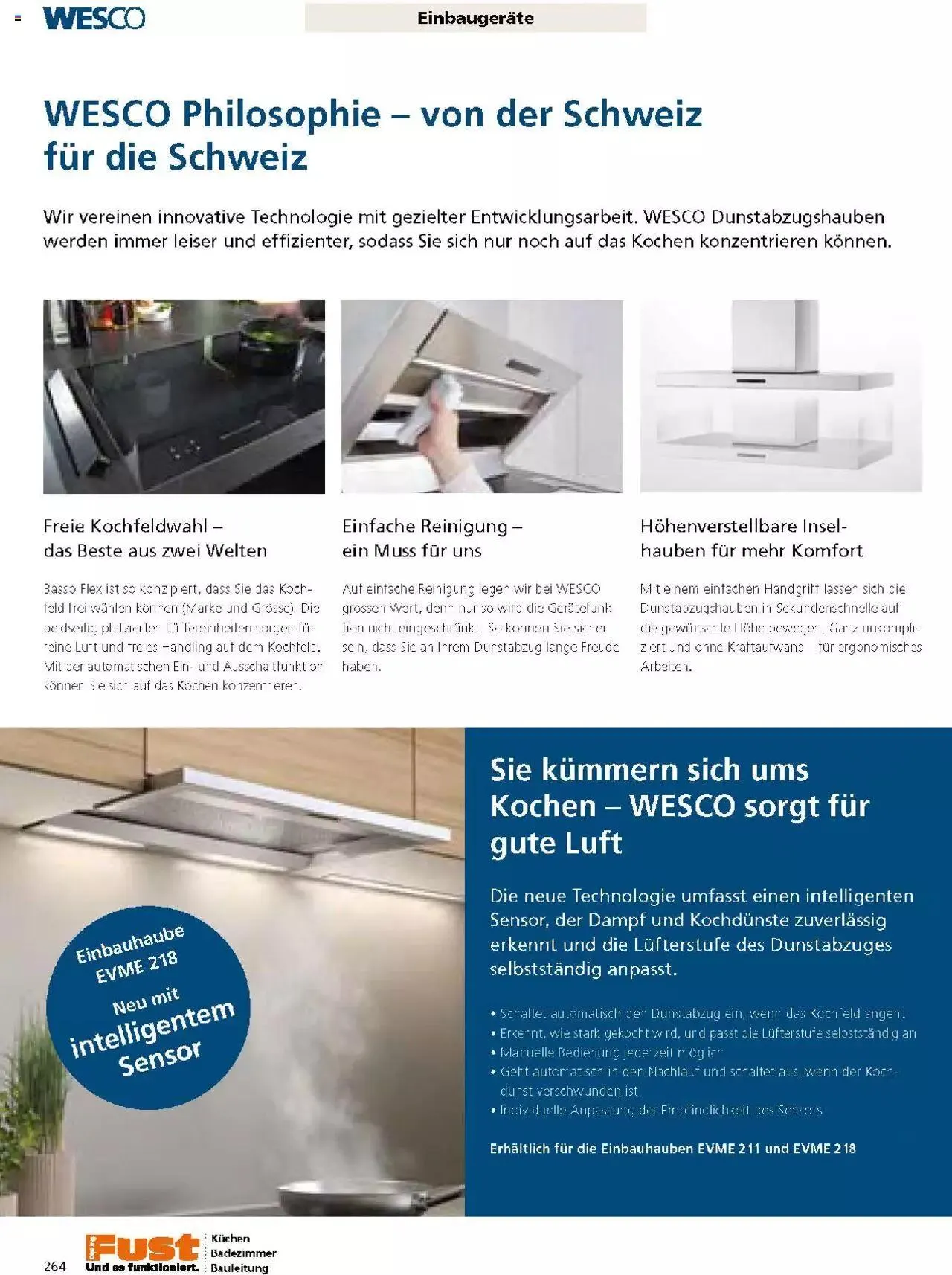 Fust Küchen- und Badezimmerprospekt von 4. März bis 31. Dezember 2024 - Prospekt seite  264