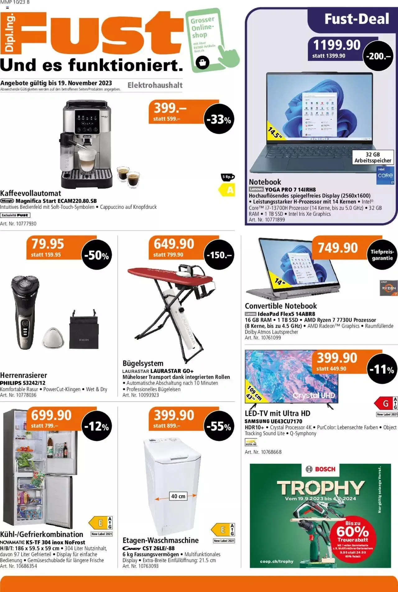 Fust Multimedia Post von 6. November bis 19. November 2023 - Prospekt seite  17