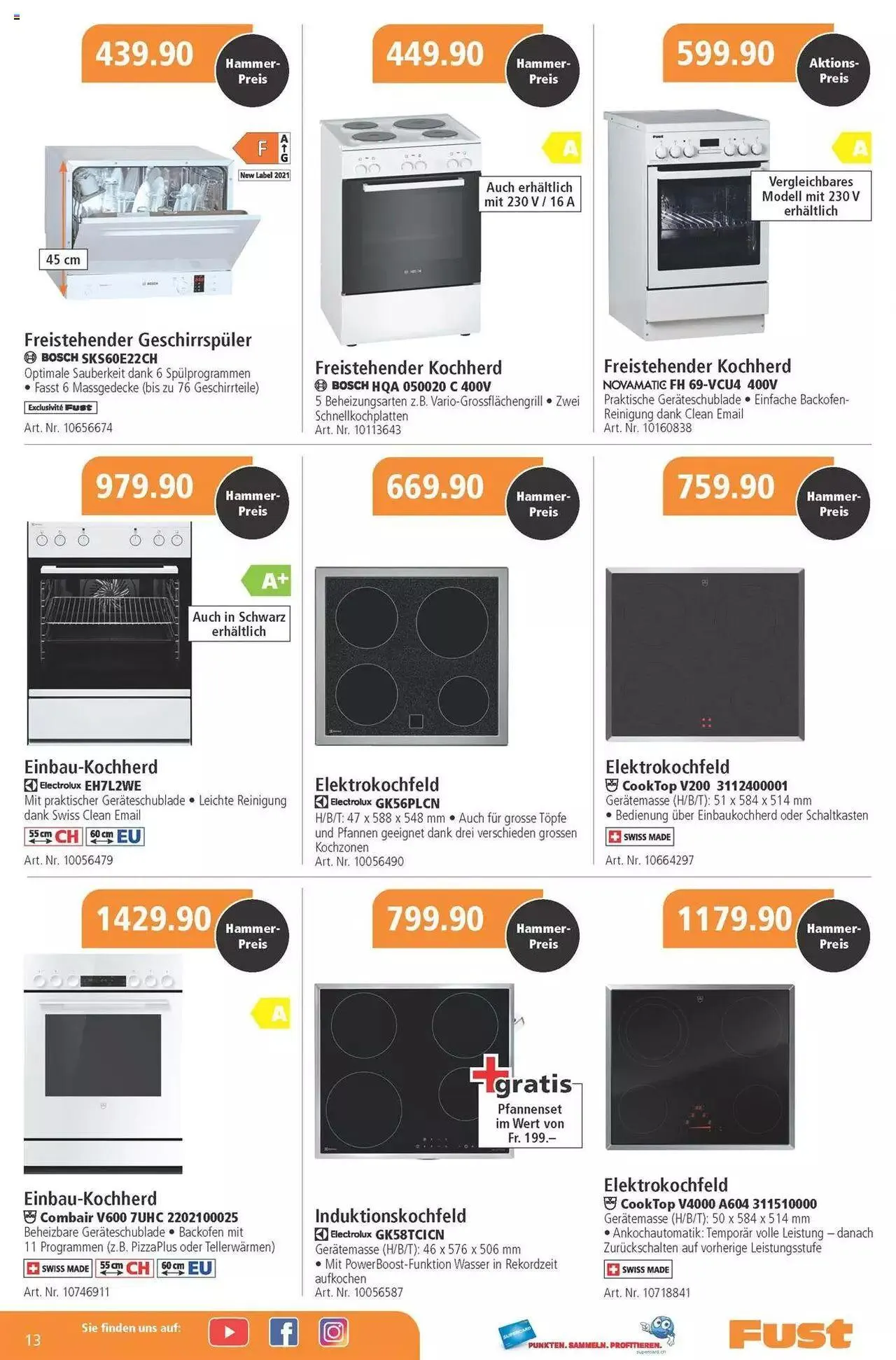 Fust Aktionen von 30. Mai bis 23. Juni 2024 - Prospekt seite  13