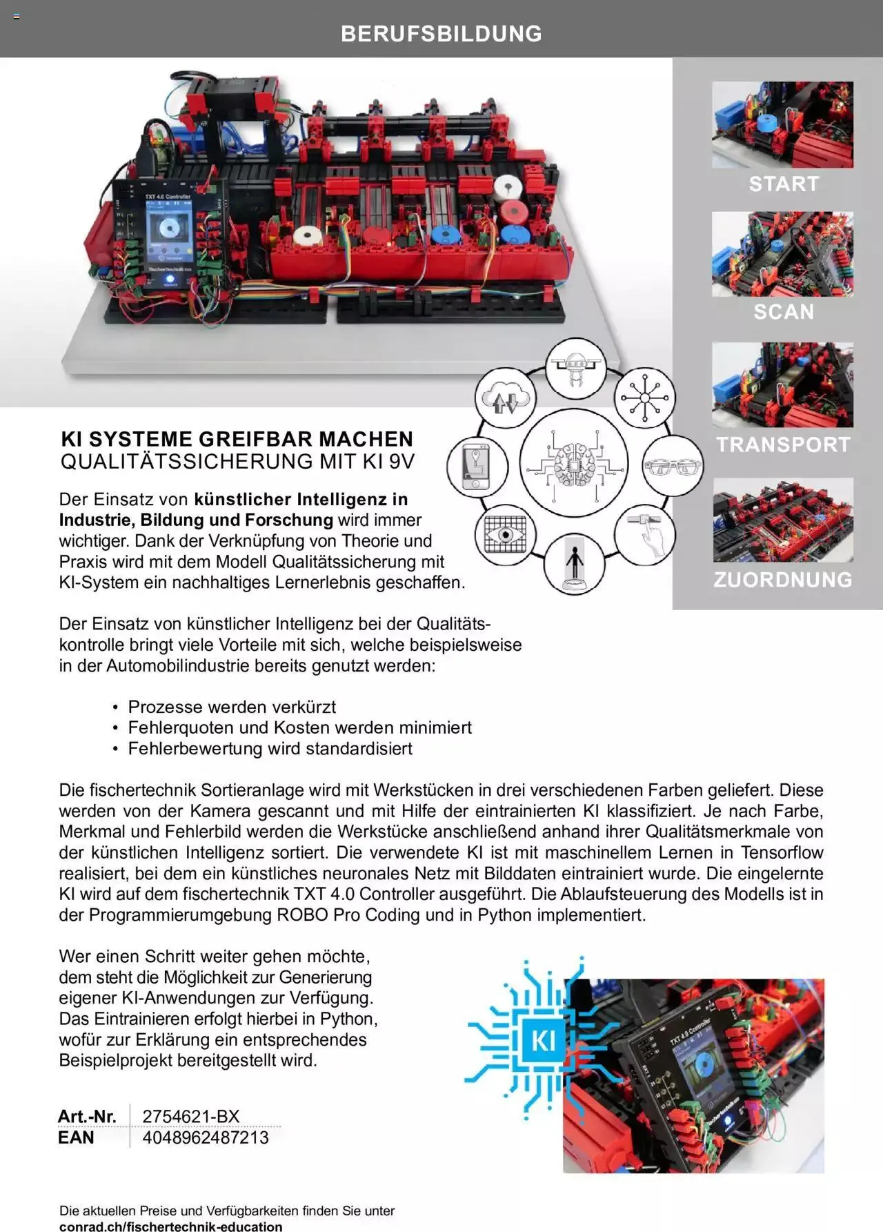 Conrad Fischertechnik education von 14. März bis 31. Dezember 2023 - Prospekt seite  18
