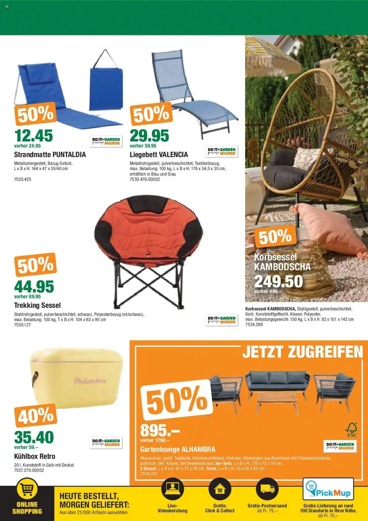 DO IT+GARDEN MIGROS Aktionen von 30. Juli bis 12. August 2024 - Prospekt seite 9