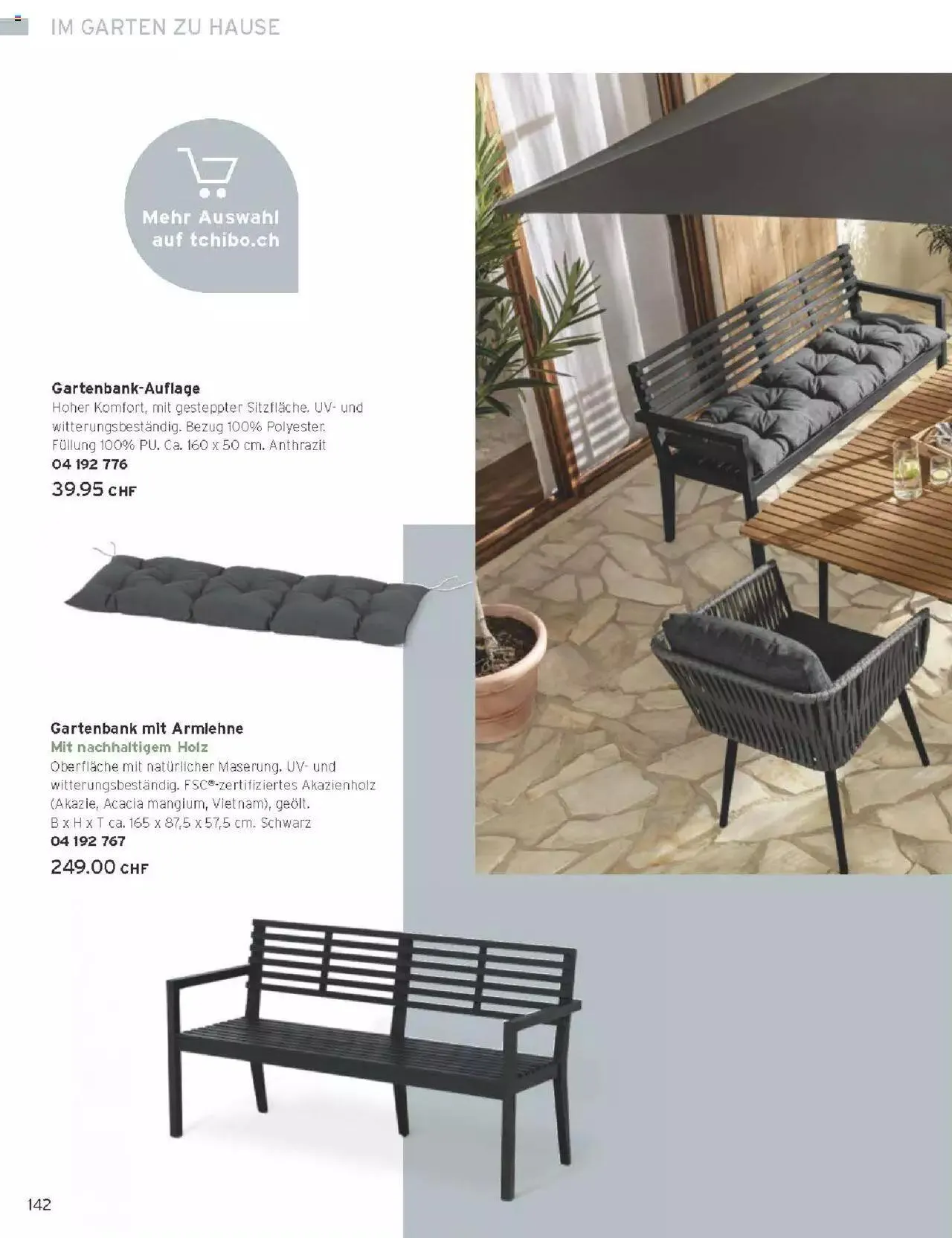 Tchibo Aktionen von 15. März bis 31. Dezember 2024 - Prospekt seite  142