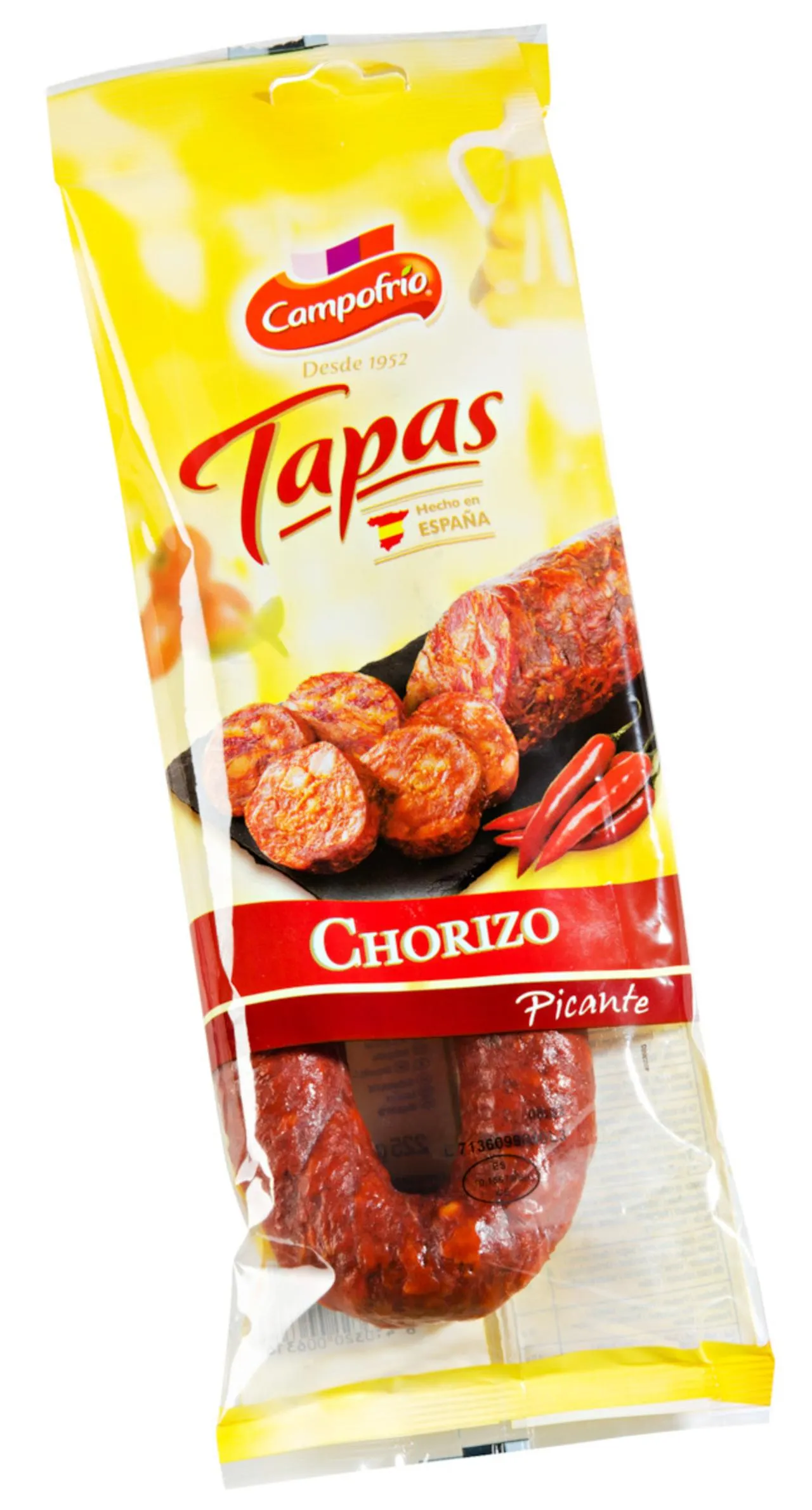 Campofrío chorizo, scharf, 225 g